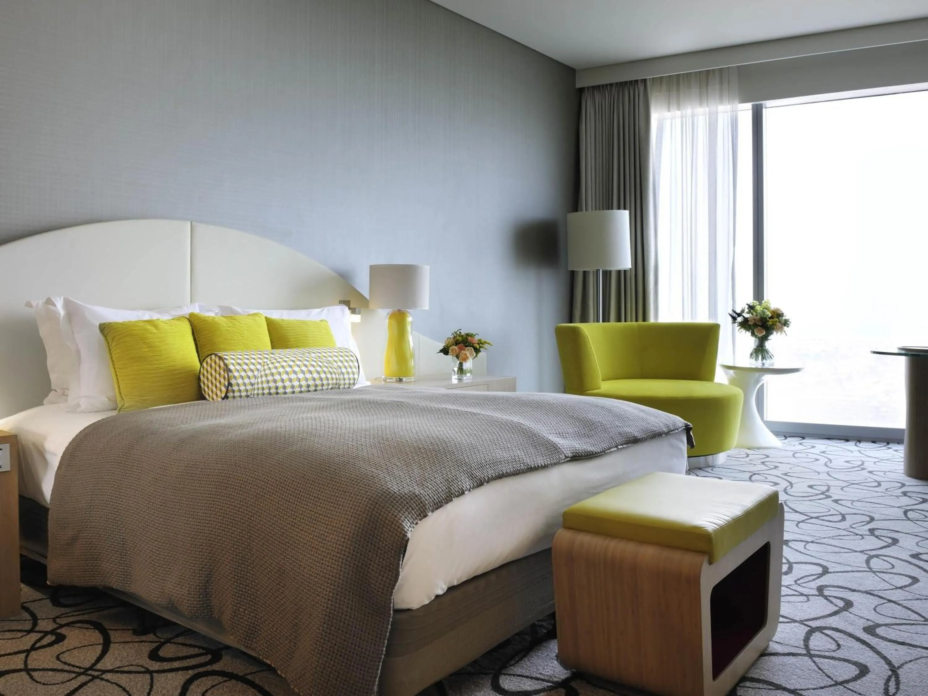 Bedroom, Bed in Sofitel Dubai Downtown