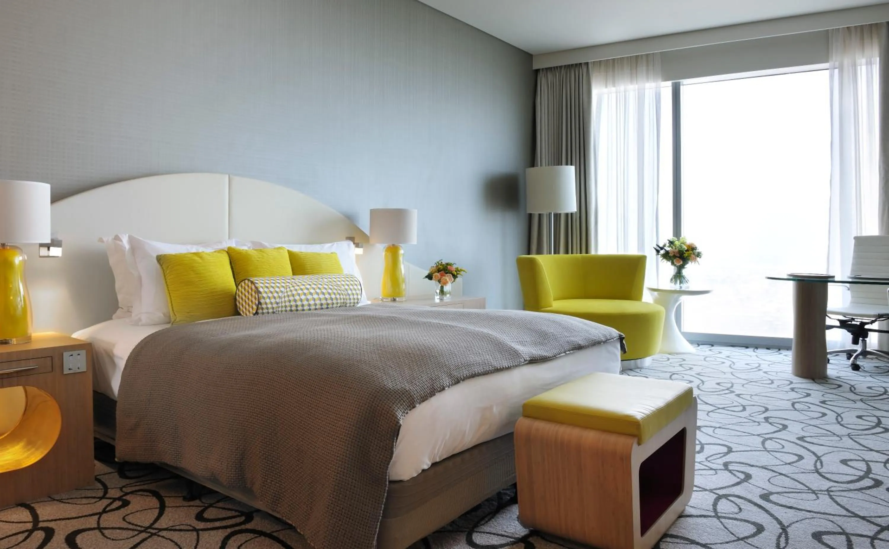 Bedroom, Bed in Sofitel Dubai Downtown