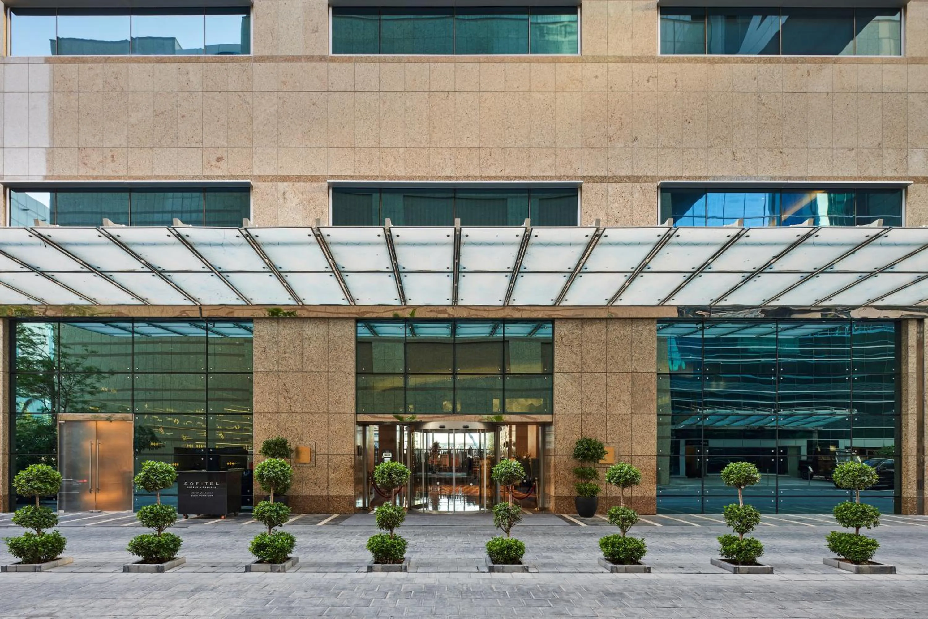 Facade/entrance in Sofitel Dubai Downtown