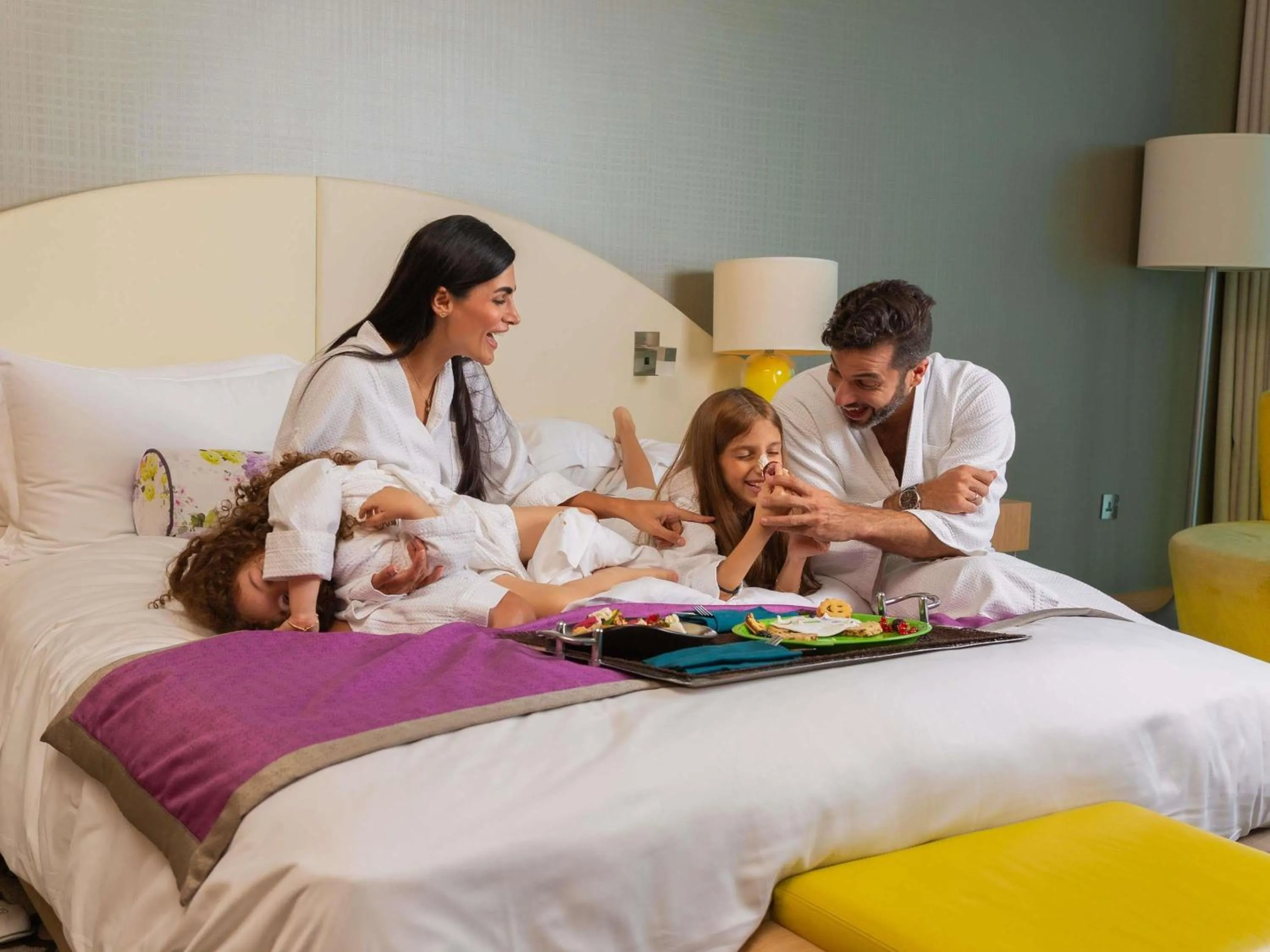 Bedroom, Bed in Sofitel Dubai Downtown