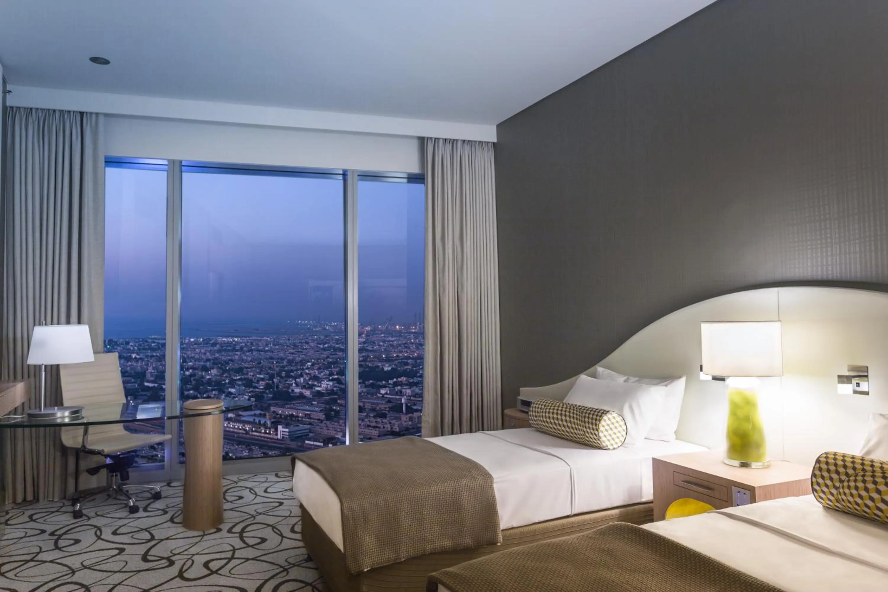 Bedroom, Bed in Sofitel Dubai Downtown