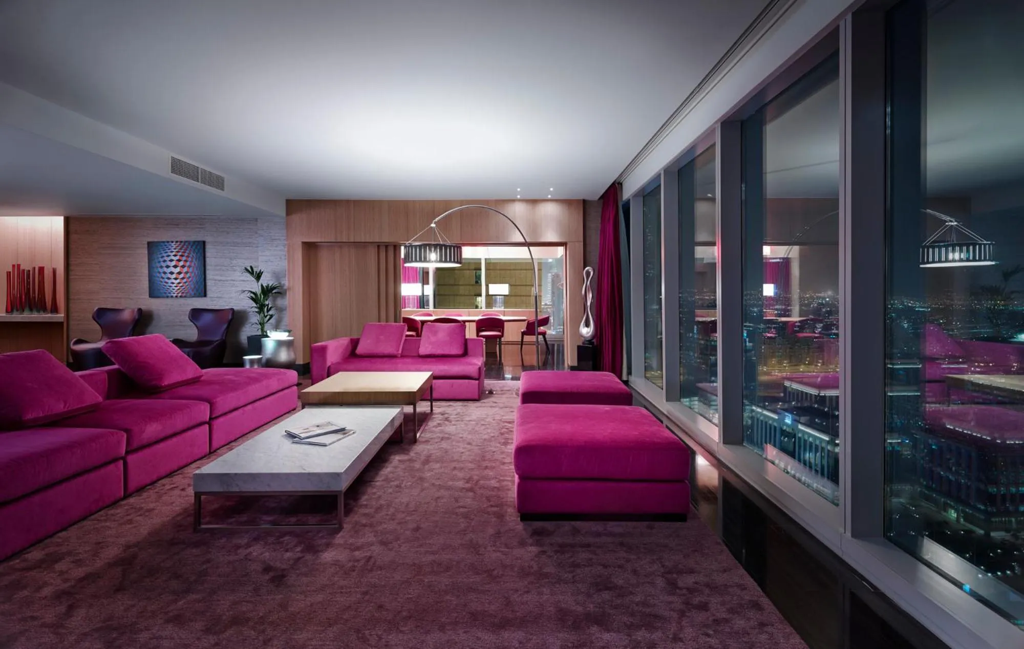 Living room in Sofitel Dubai Downtown