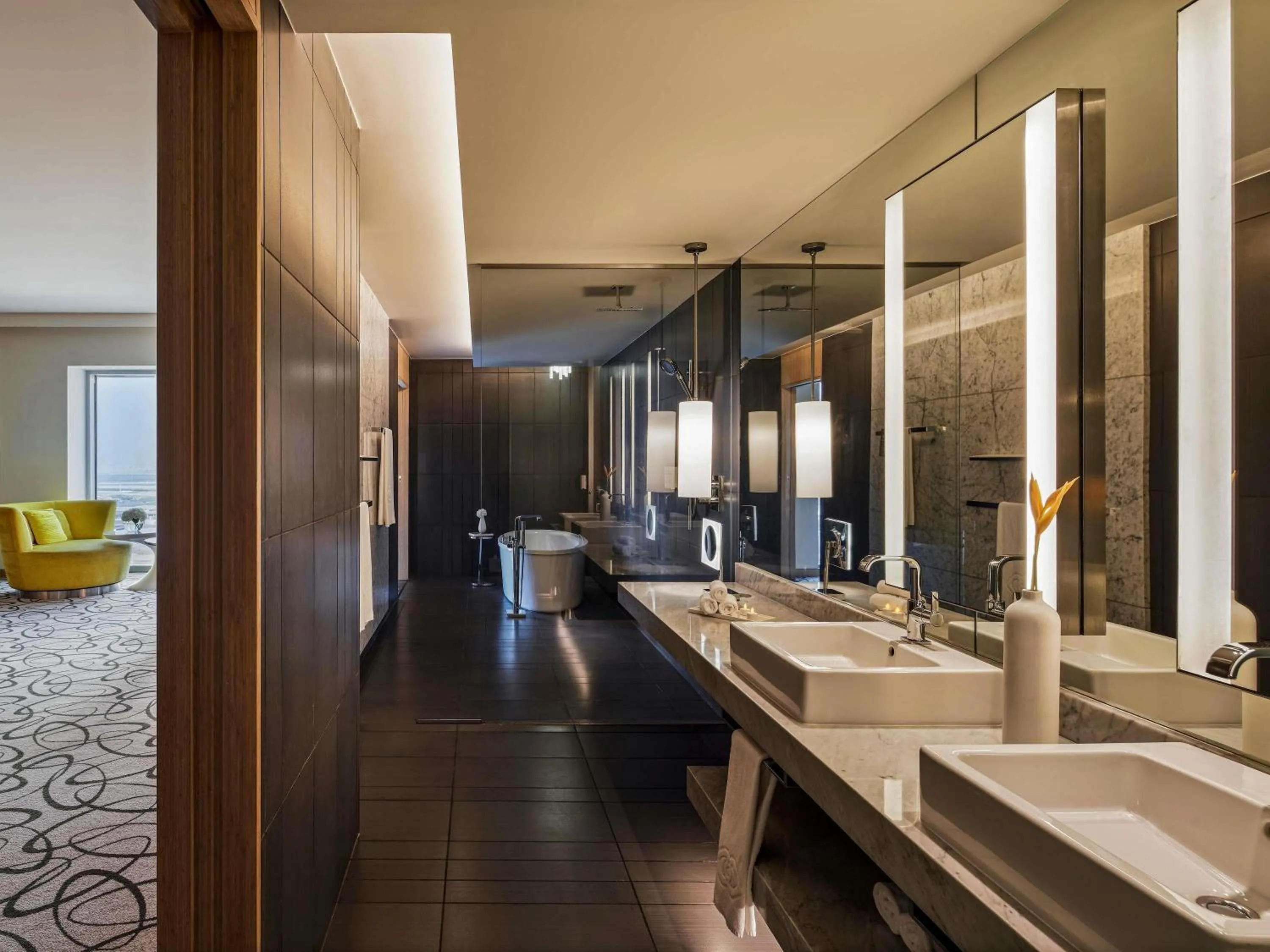 Bedroom in Sofitel Dubai Downtown