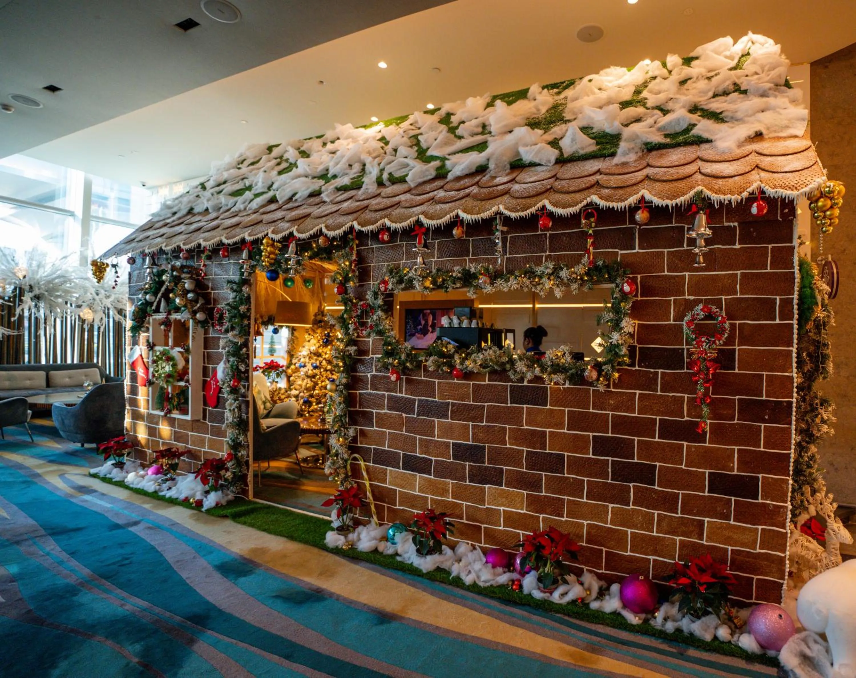 Lobby or reception in Sofitel Dubai Downtown