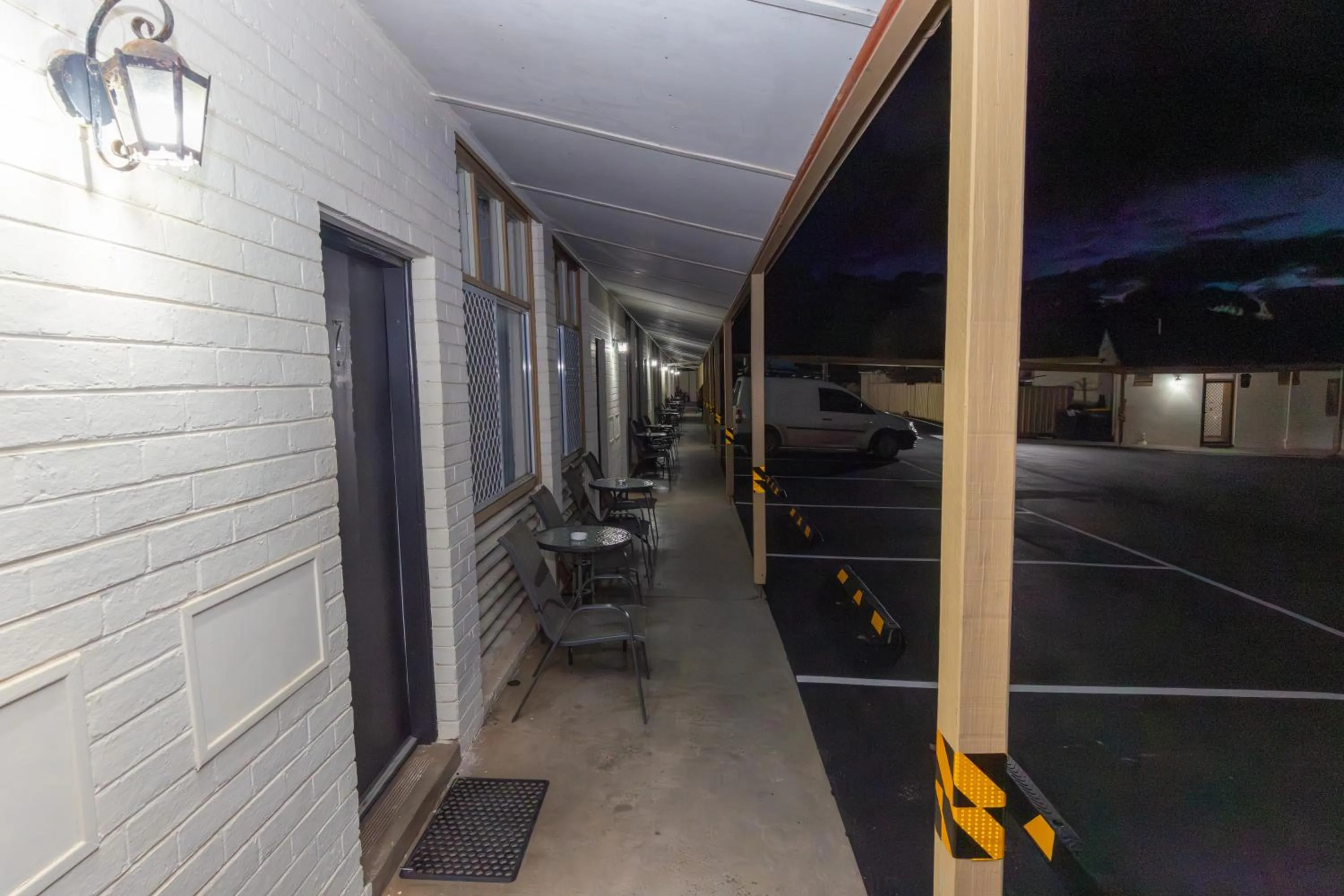 Night in Golden Hills Motel