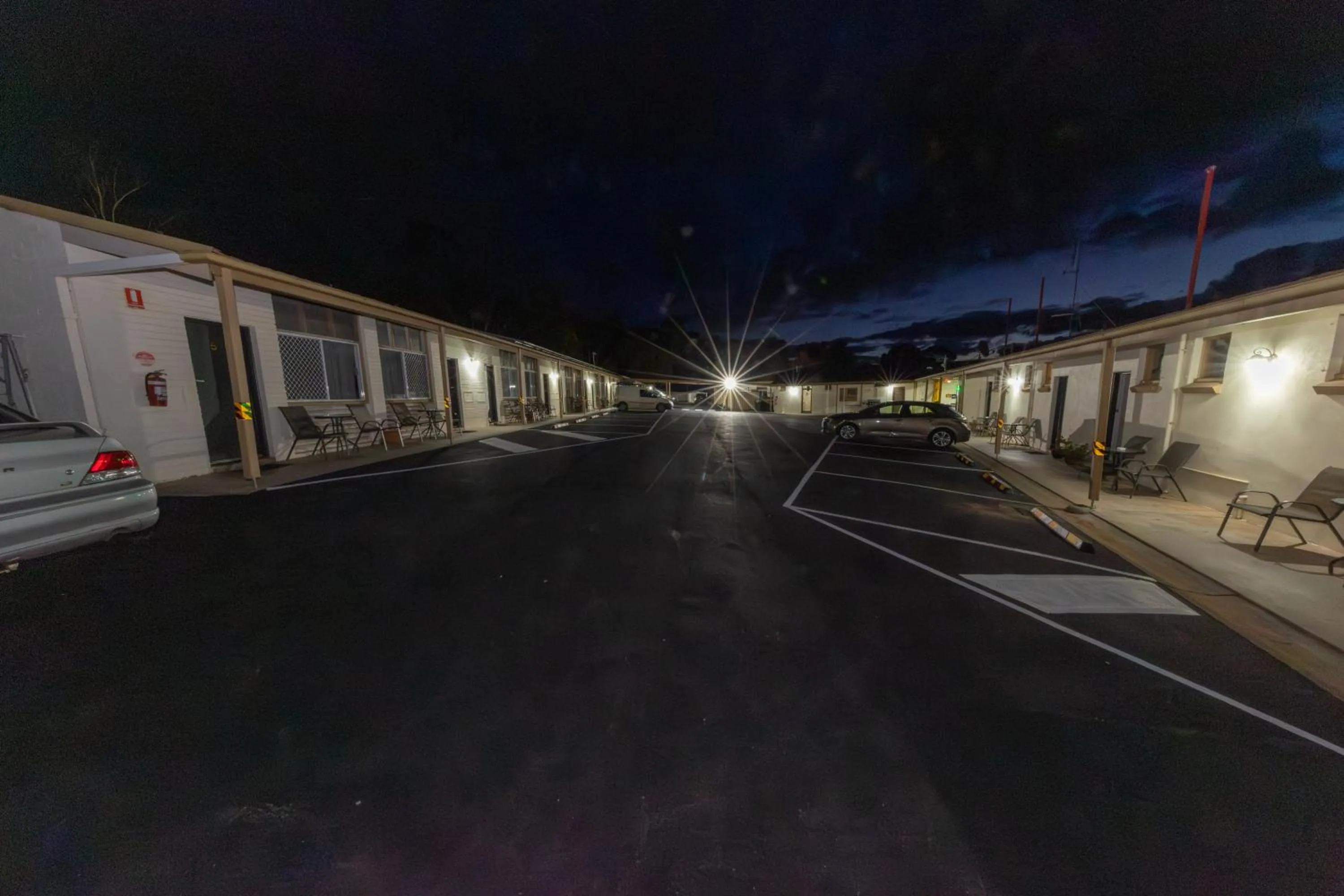 Night in Golden Hills Motel