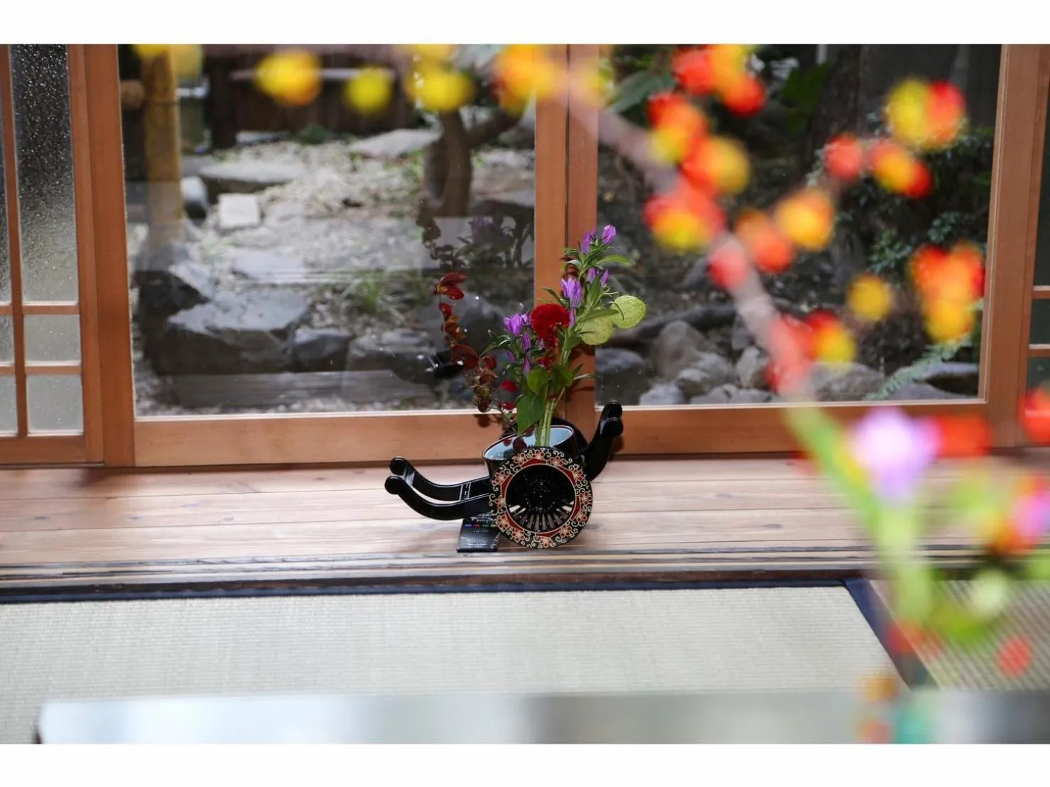 Decorative detail in Koto-an