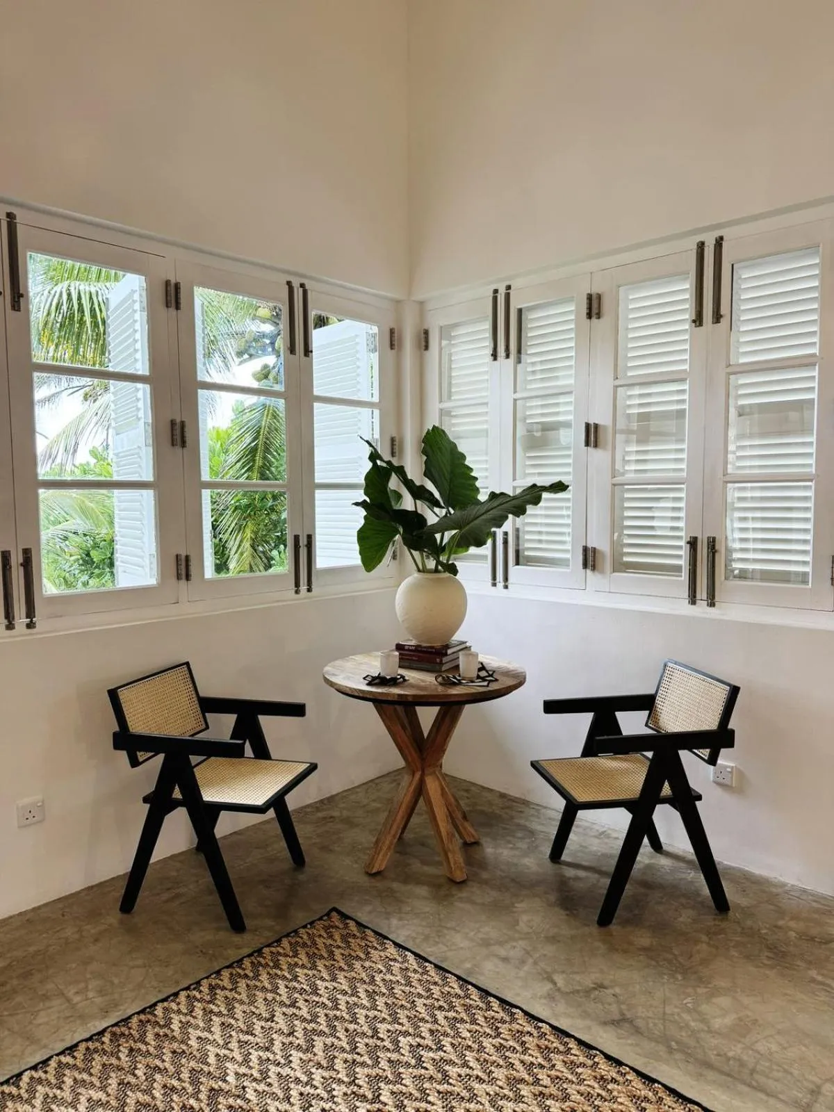 Seating area in Arabella on Boossa