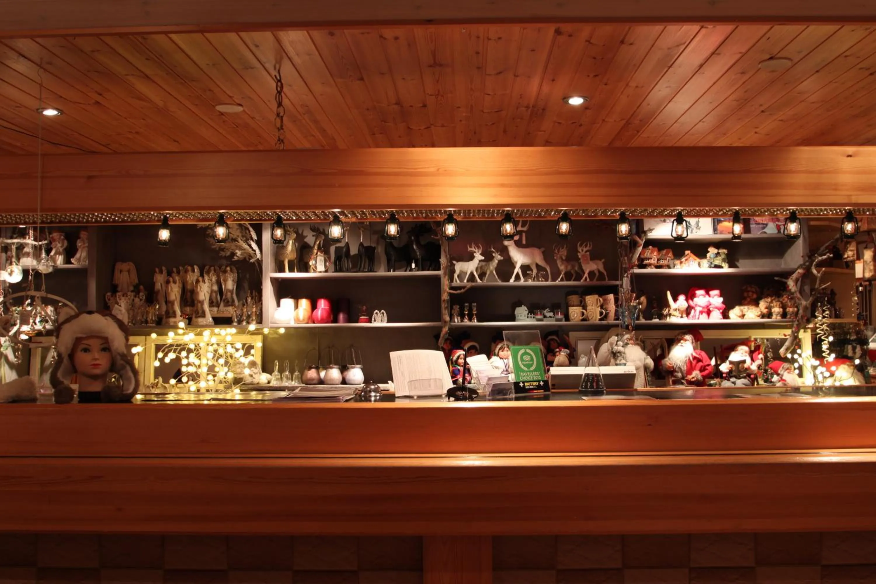 Lobby or reception in Hotelli Jussan Tupa