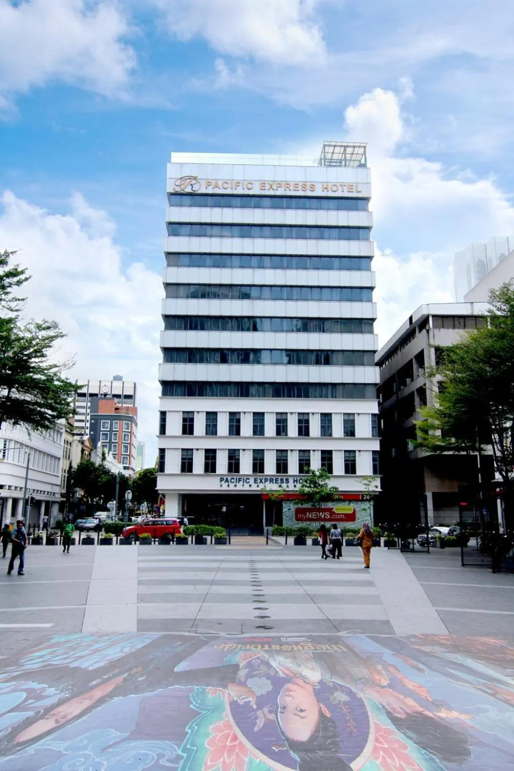 Property building in Pacific Express Hotel Central Market Kuala Lumpur
