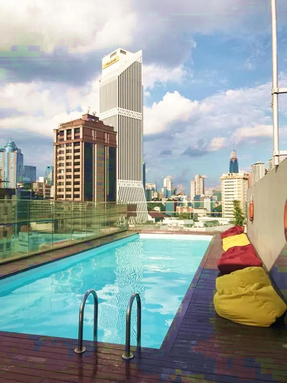 Pool view in Pacific Express Hotel Central Market Kuala Lumpur