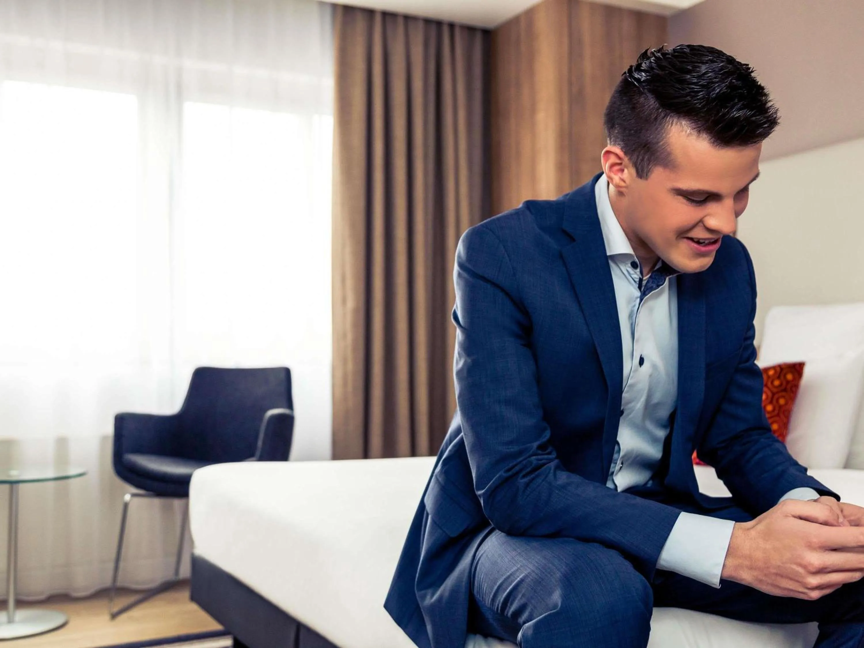 Bedroom in Mercure Hotel Nijmegen Centre