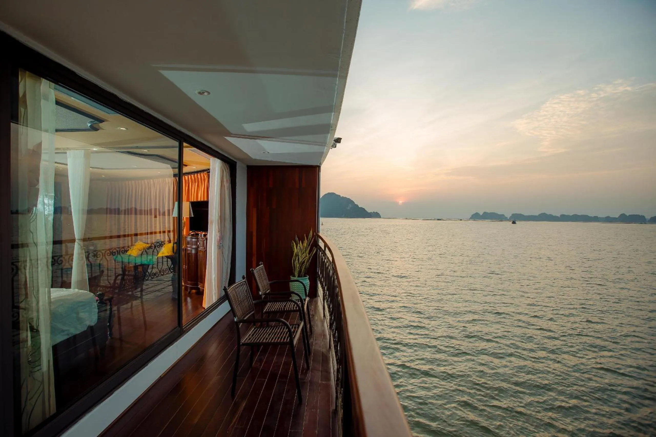 Natural landscape in Indochine Premium Halong Bay