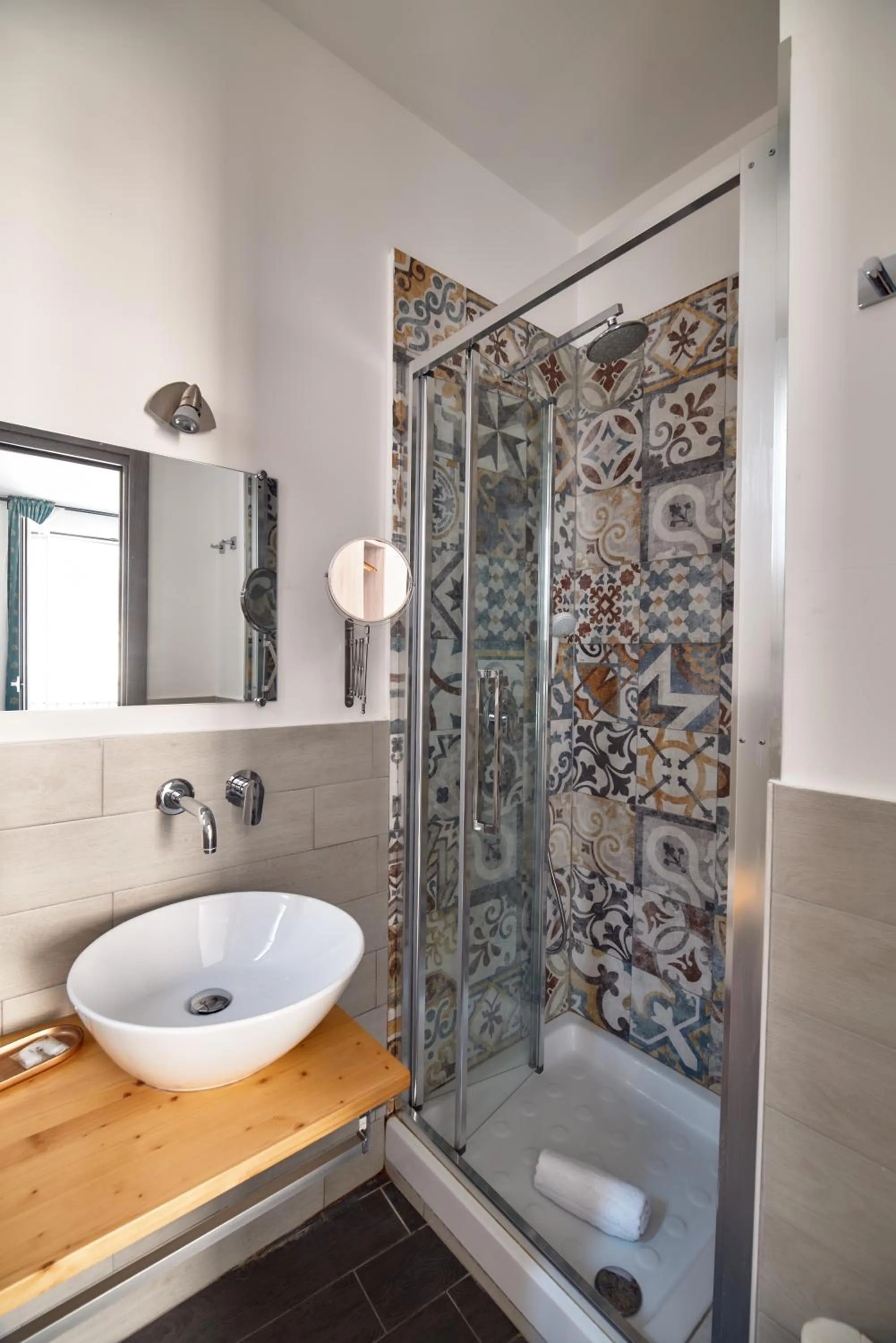 Shower in La Terrazza sul Centro