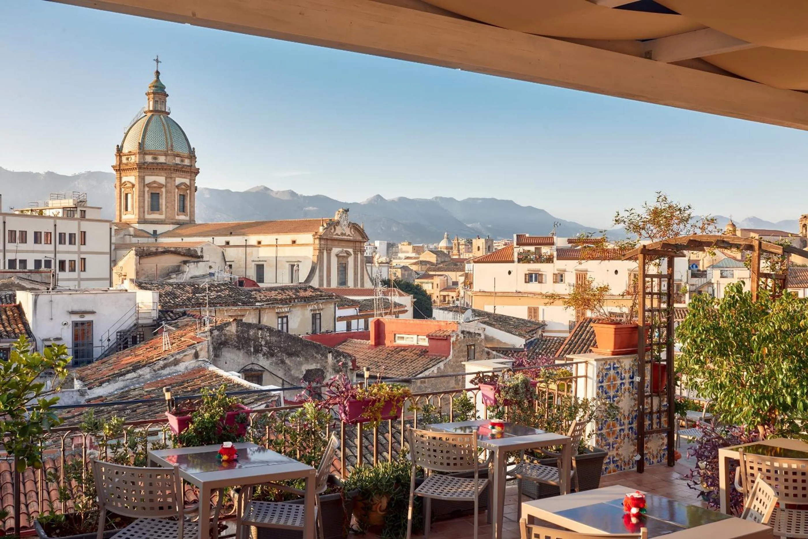 Balcony/Terrace in La Terrazza sul Centro