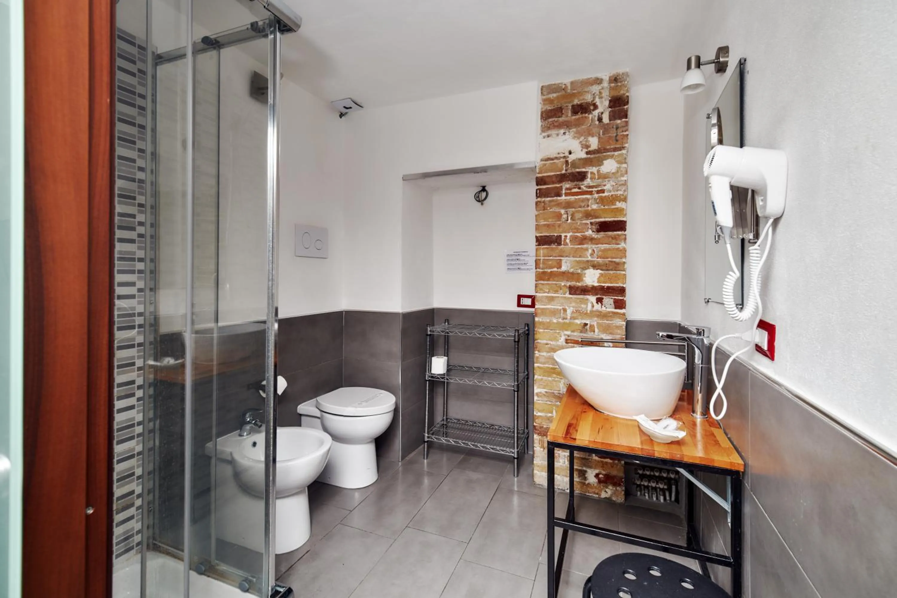 Bathroom in La Terrazza sul Centro