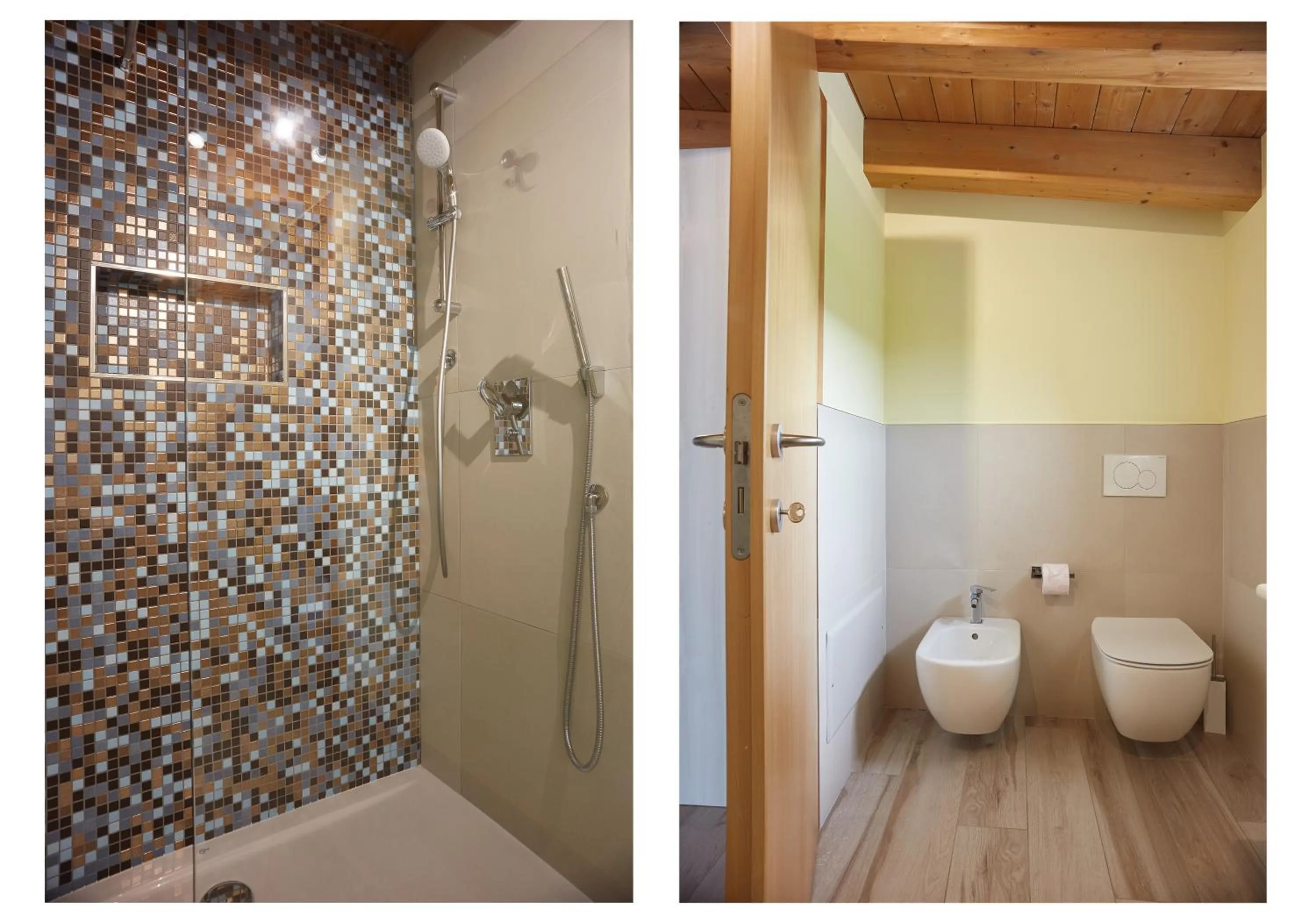 Shower in B&B Agorà