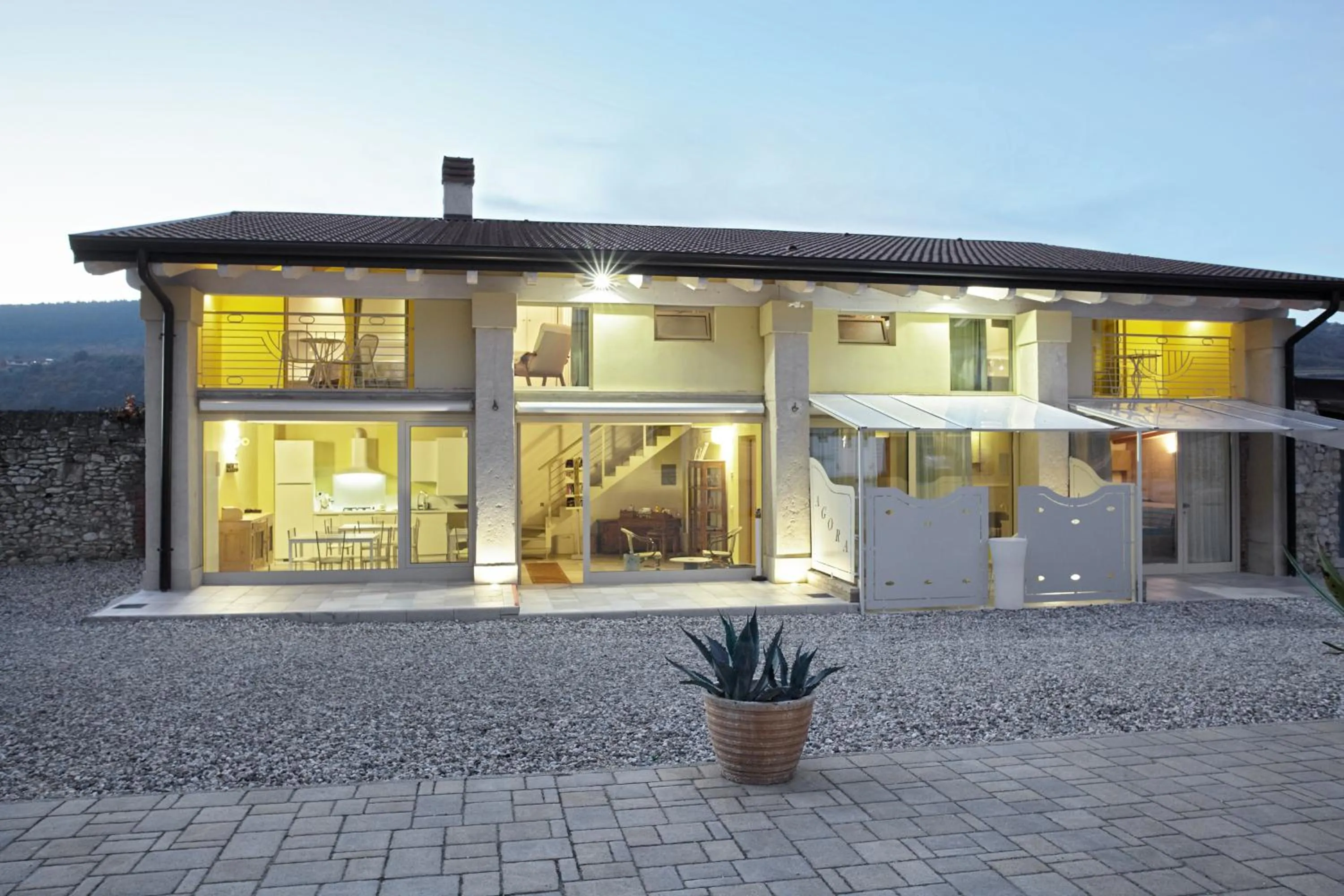 Facade/entrance in B&B Agorà