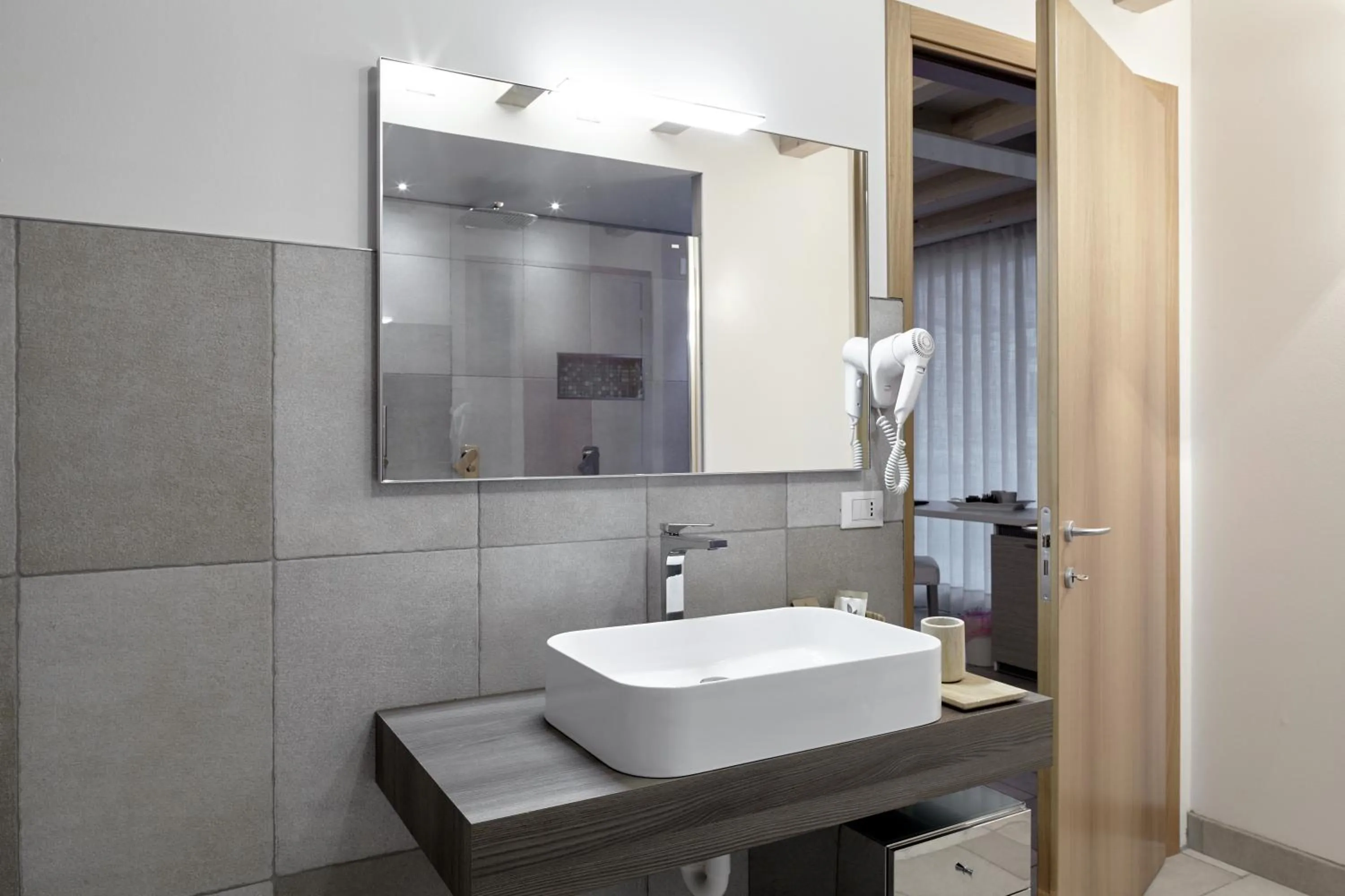 Bathroom in B&B Agorà