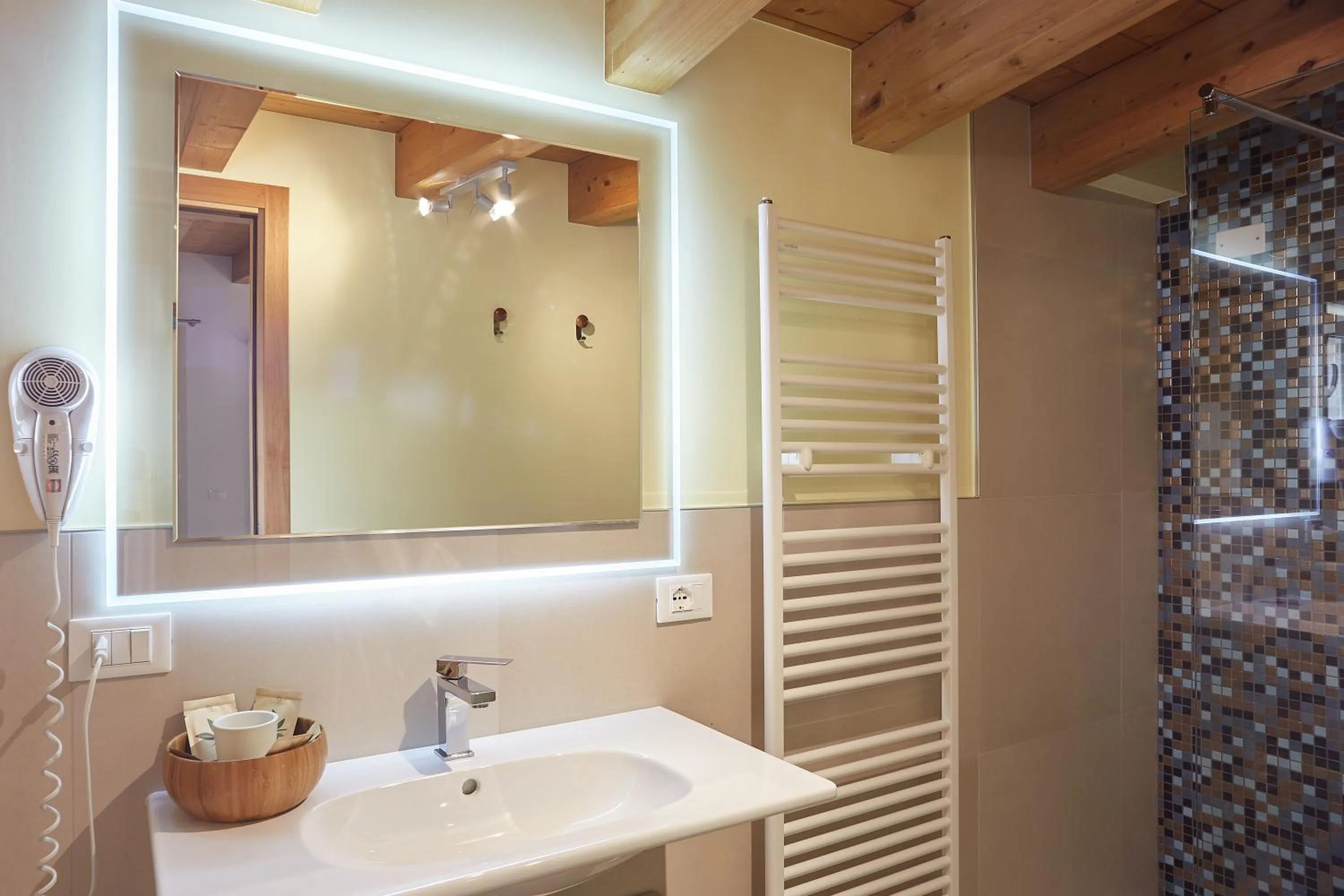 Bathroom in B&B Agorà