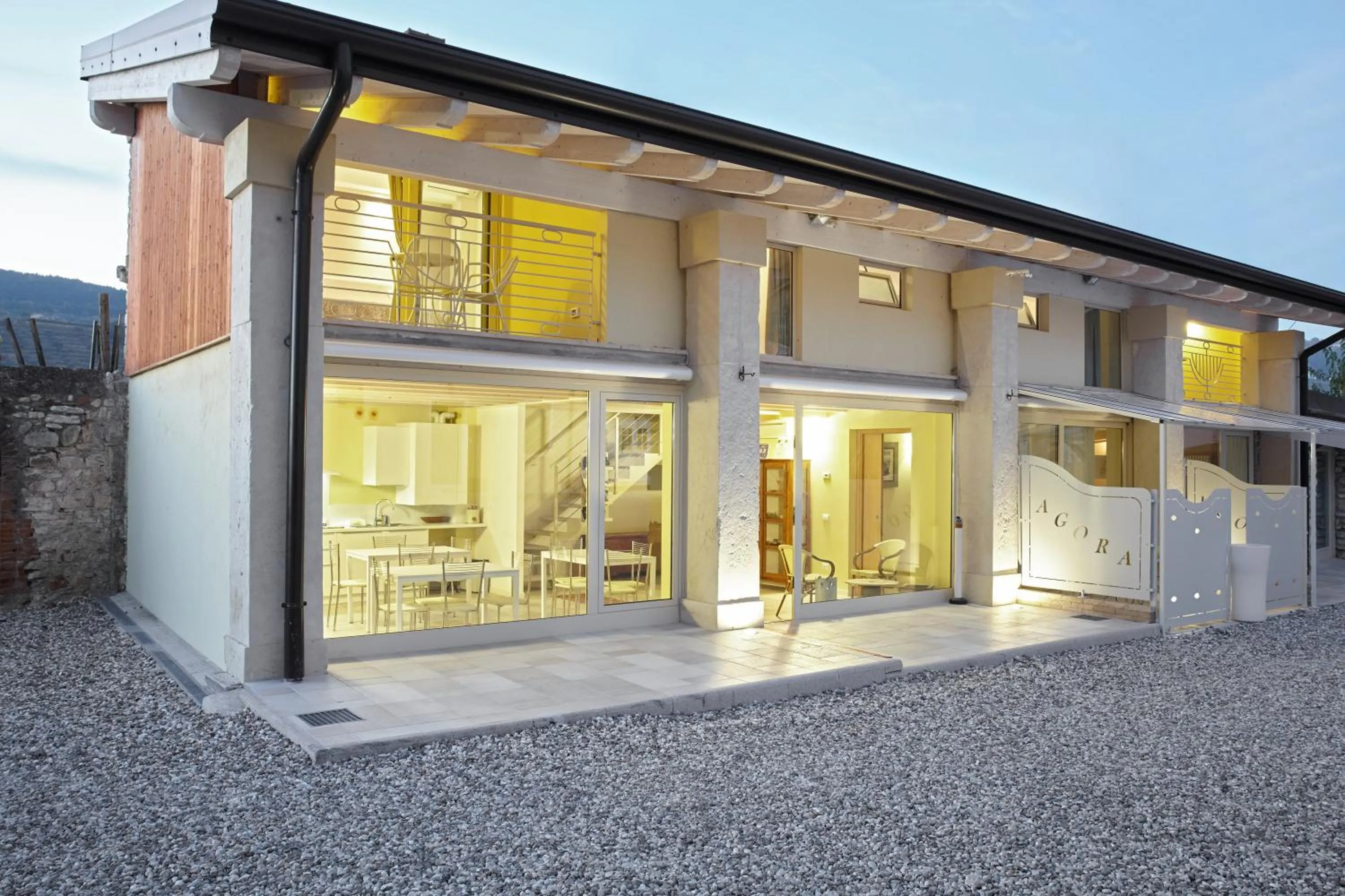 Facade/entrance in B&B Agorà