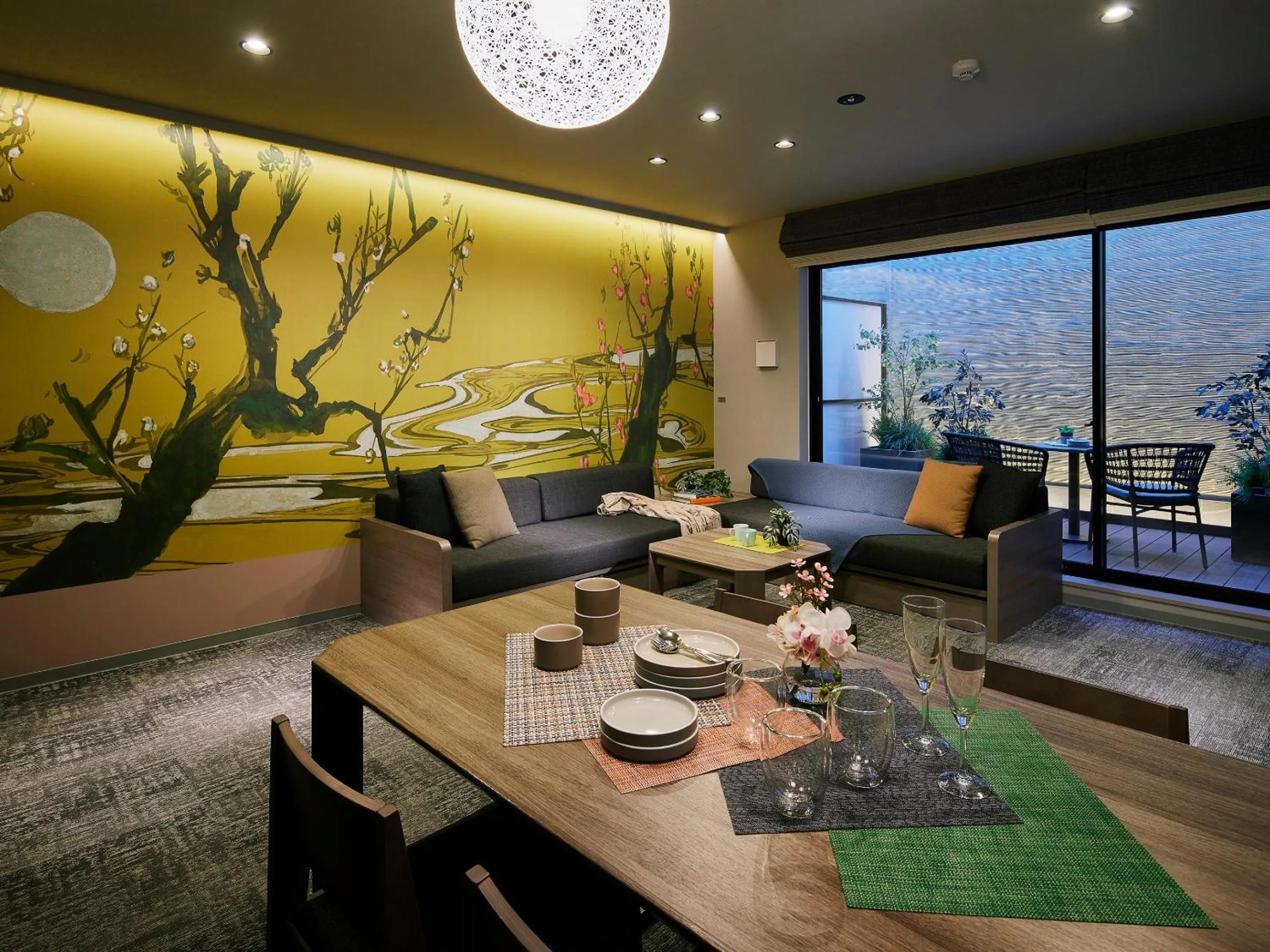 Living room in Minn Gion