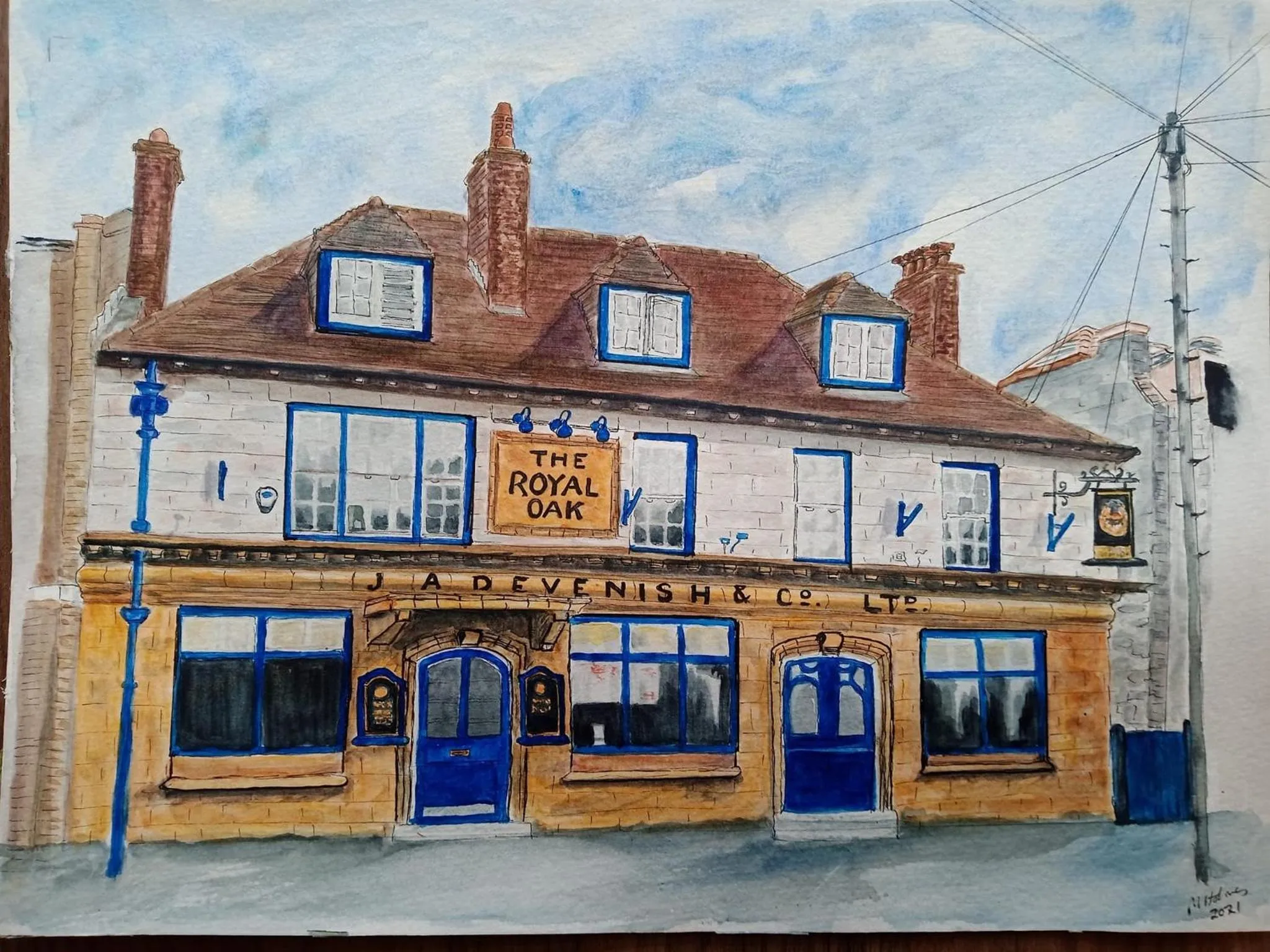 Property building in The Royal Oak