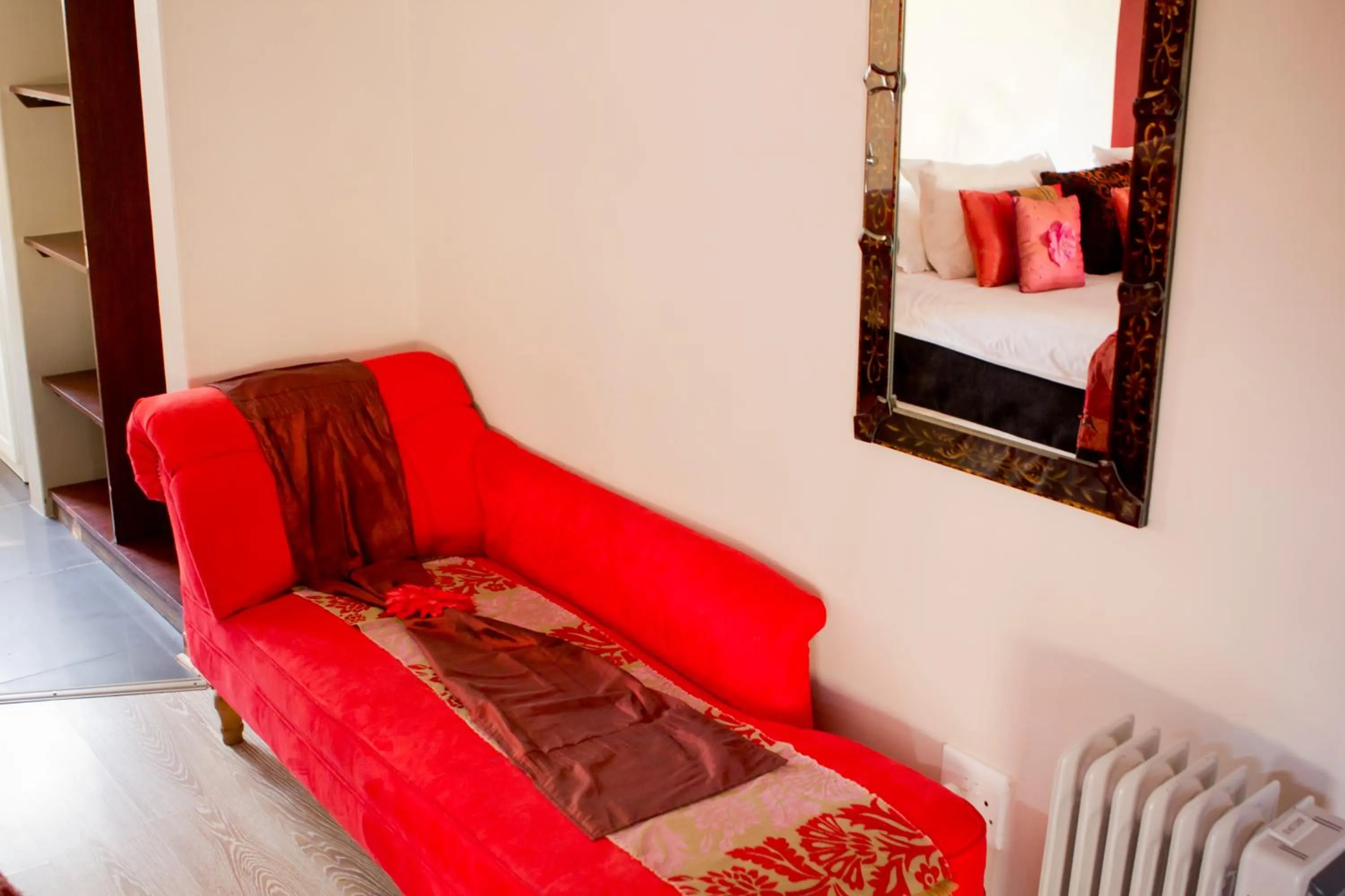 Seating area in Villa Mexicana Guesthouse