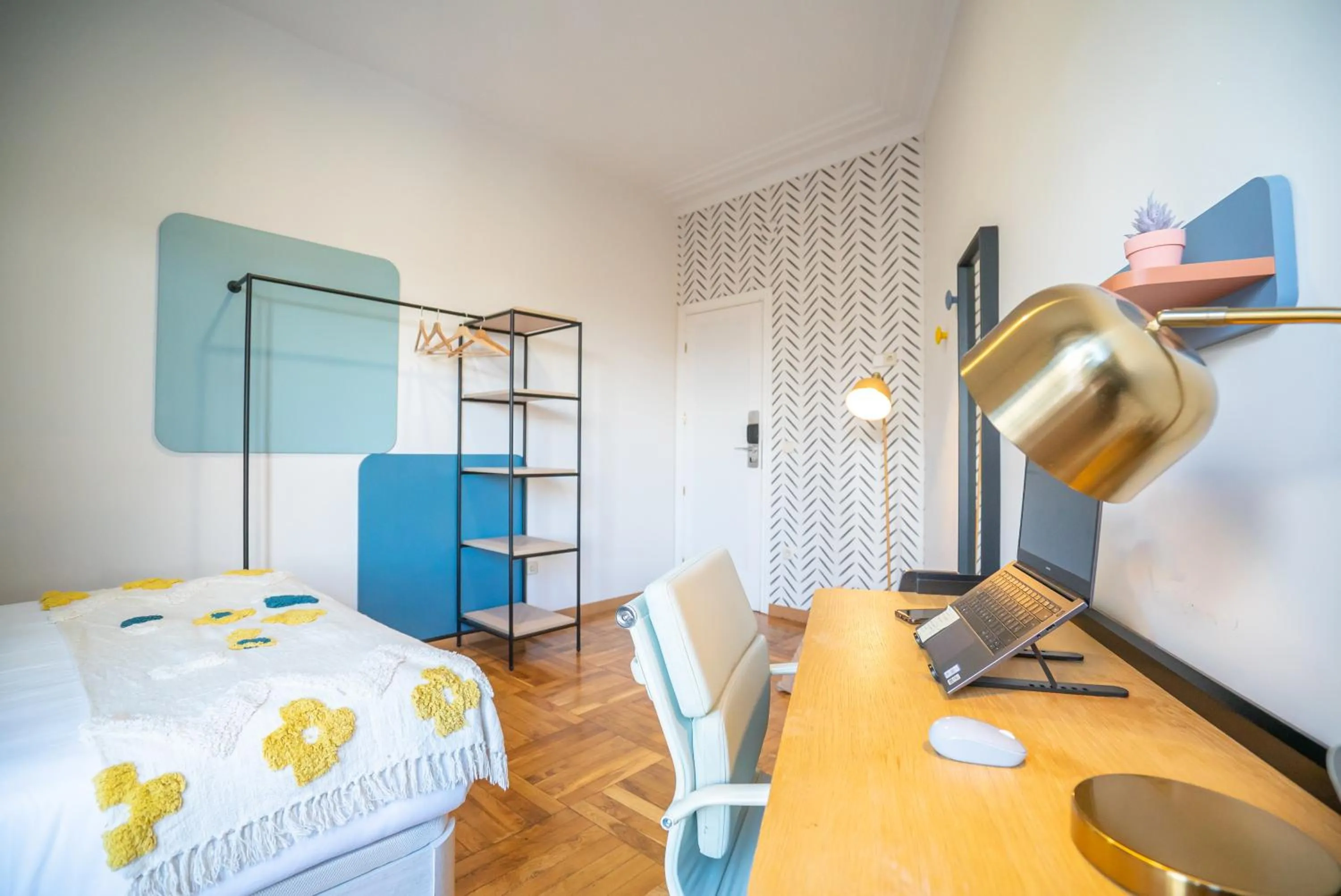 Bed in Live It Madrid Chamberi