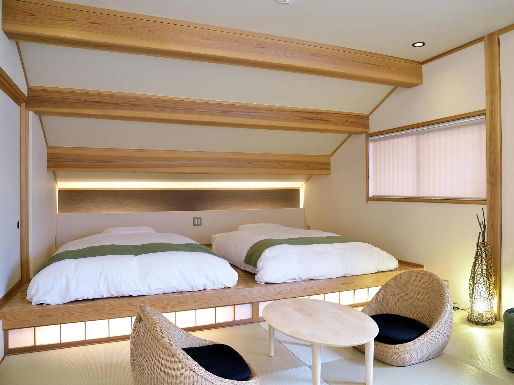 Bedroom, Bed in Ryokan Okayama