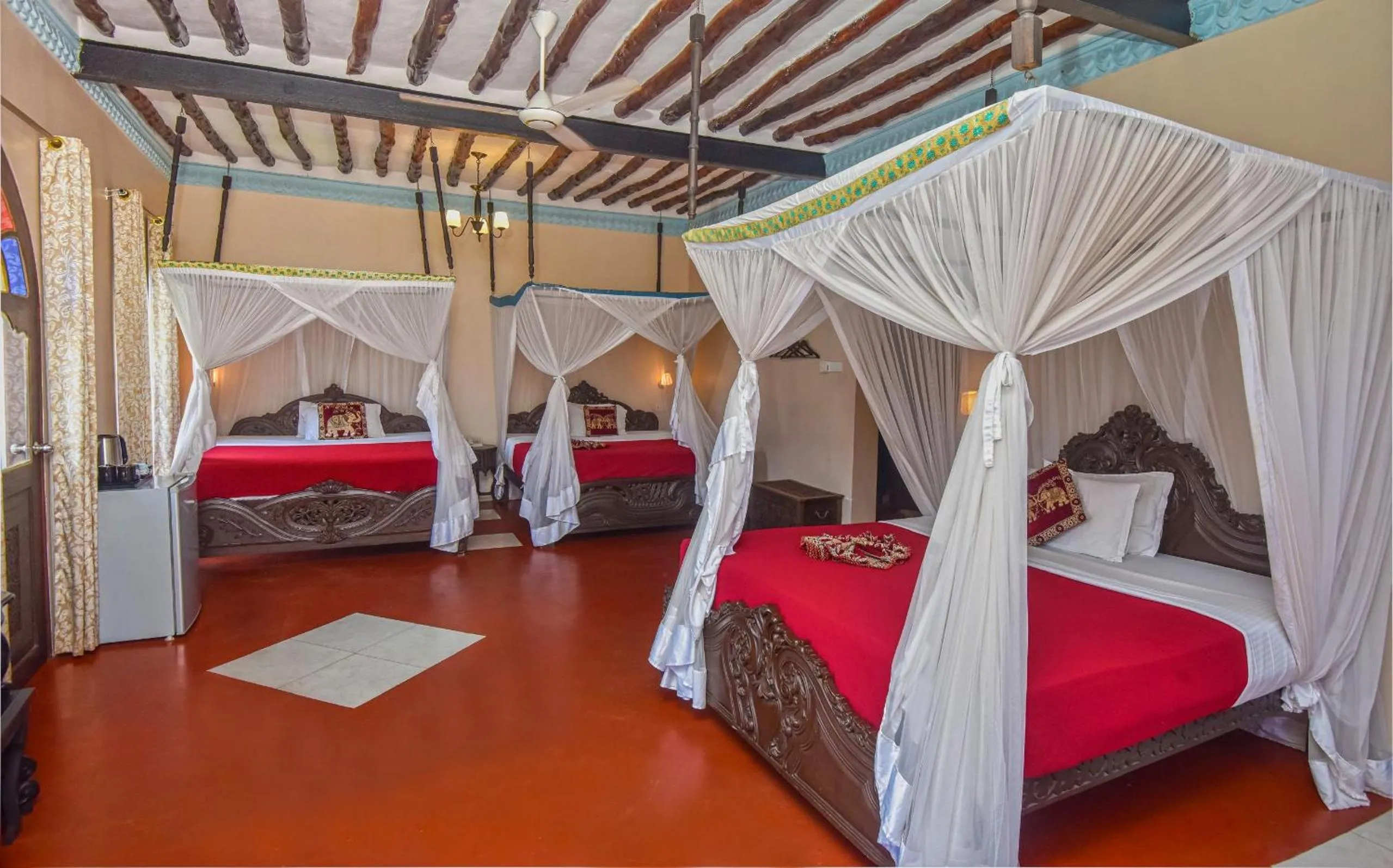 Bed in Tembo House Hotel