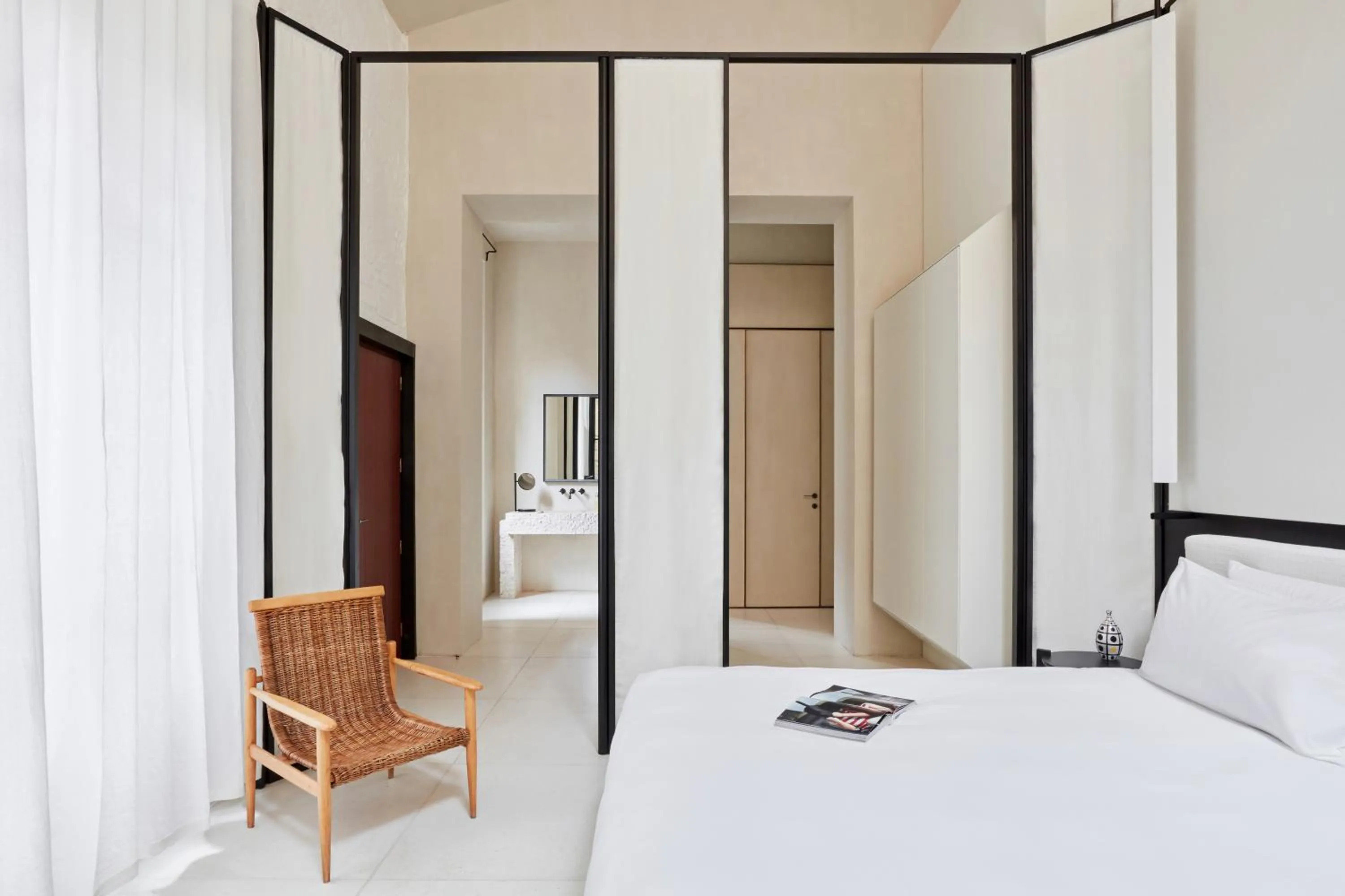 Bedroom, Bed in Palazzo Petrvs