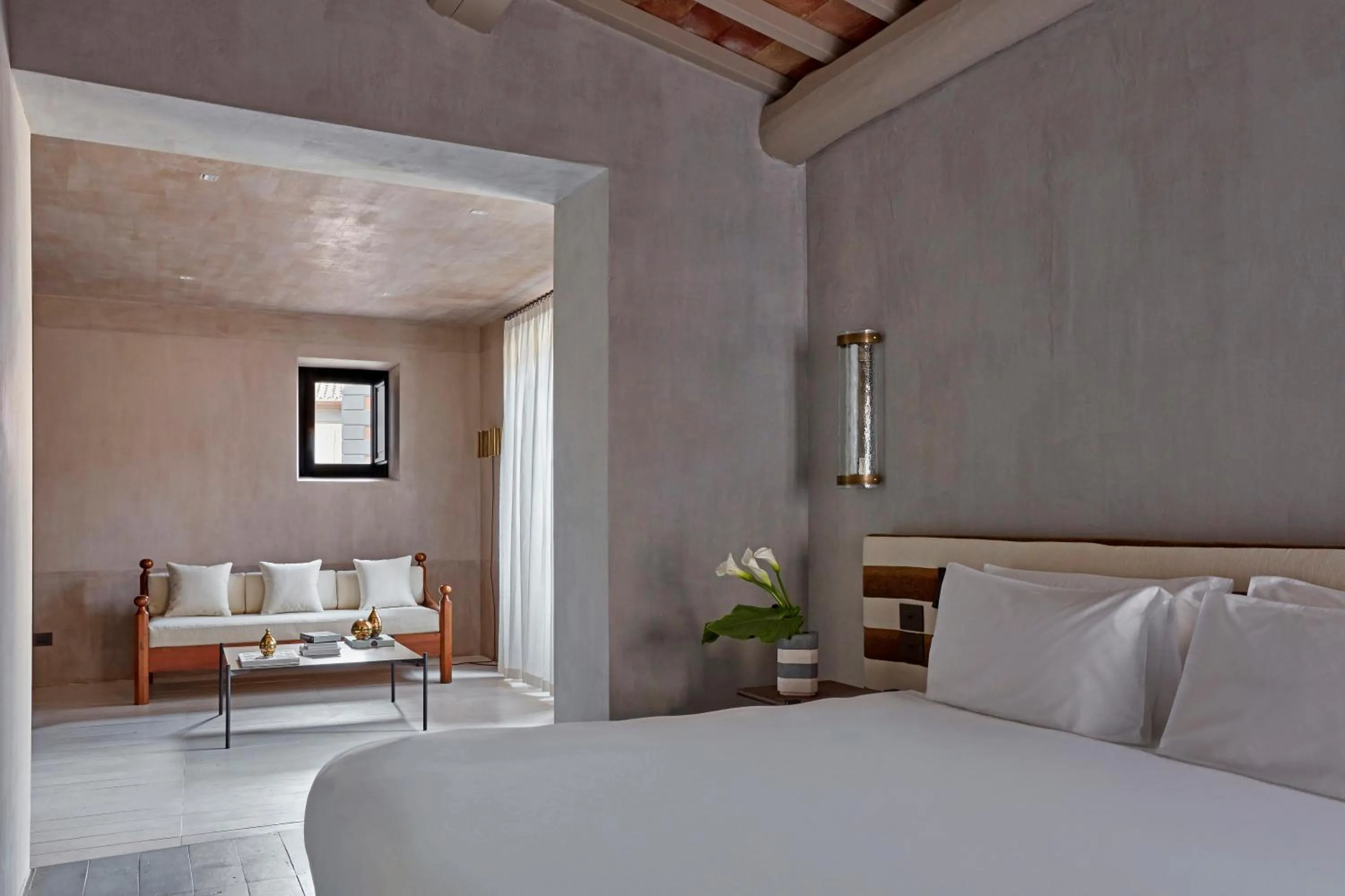 Bedroom, Bed in Palazzo Petrvs