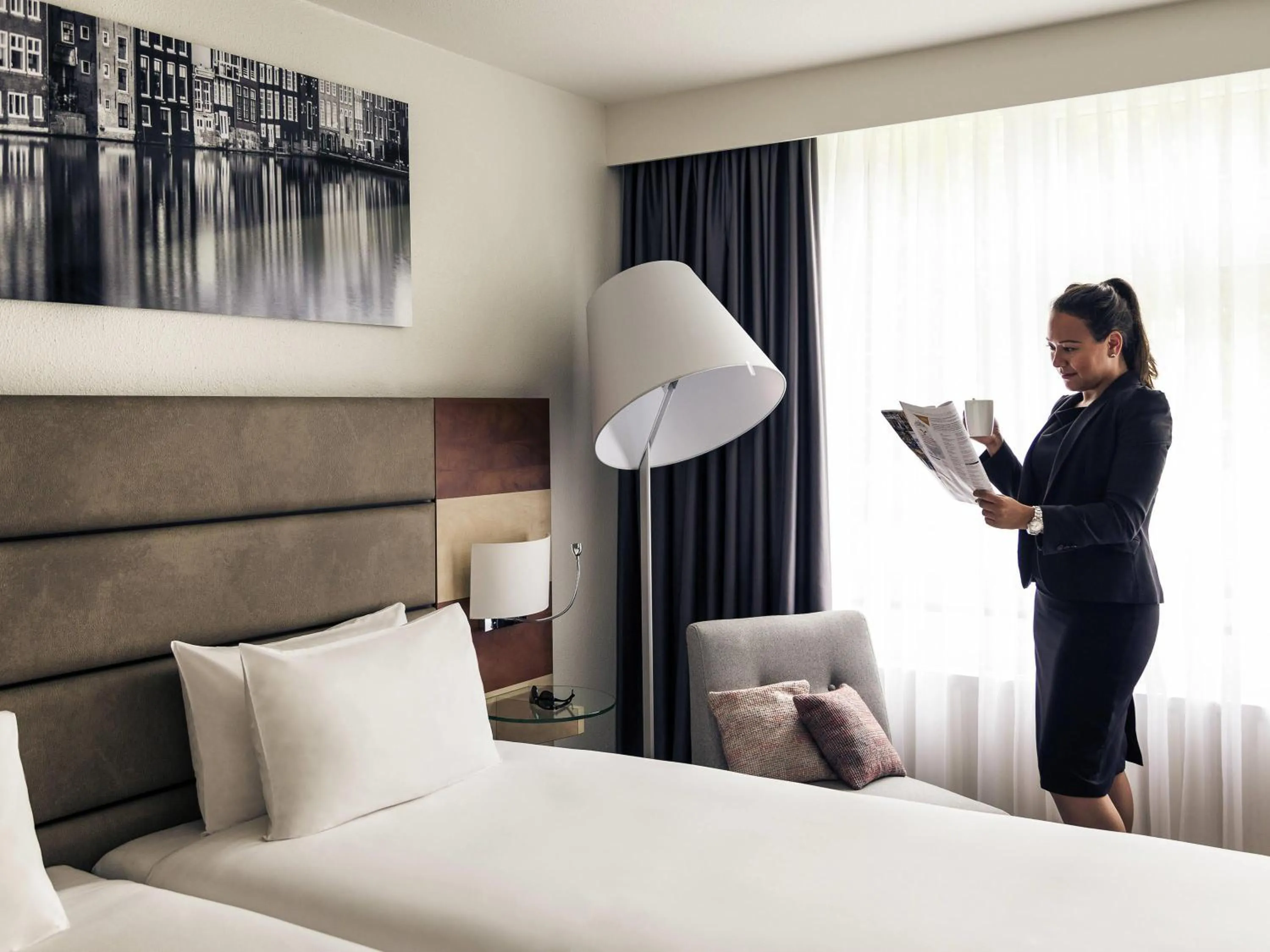 Bedroom, Bed in Mercure Hotel Amsterdam West