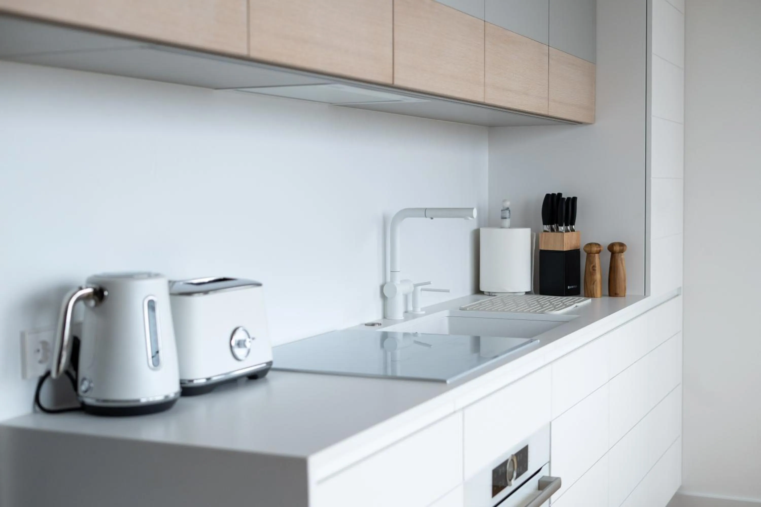 Kitchen or kitchenette in Bob W Pärnu