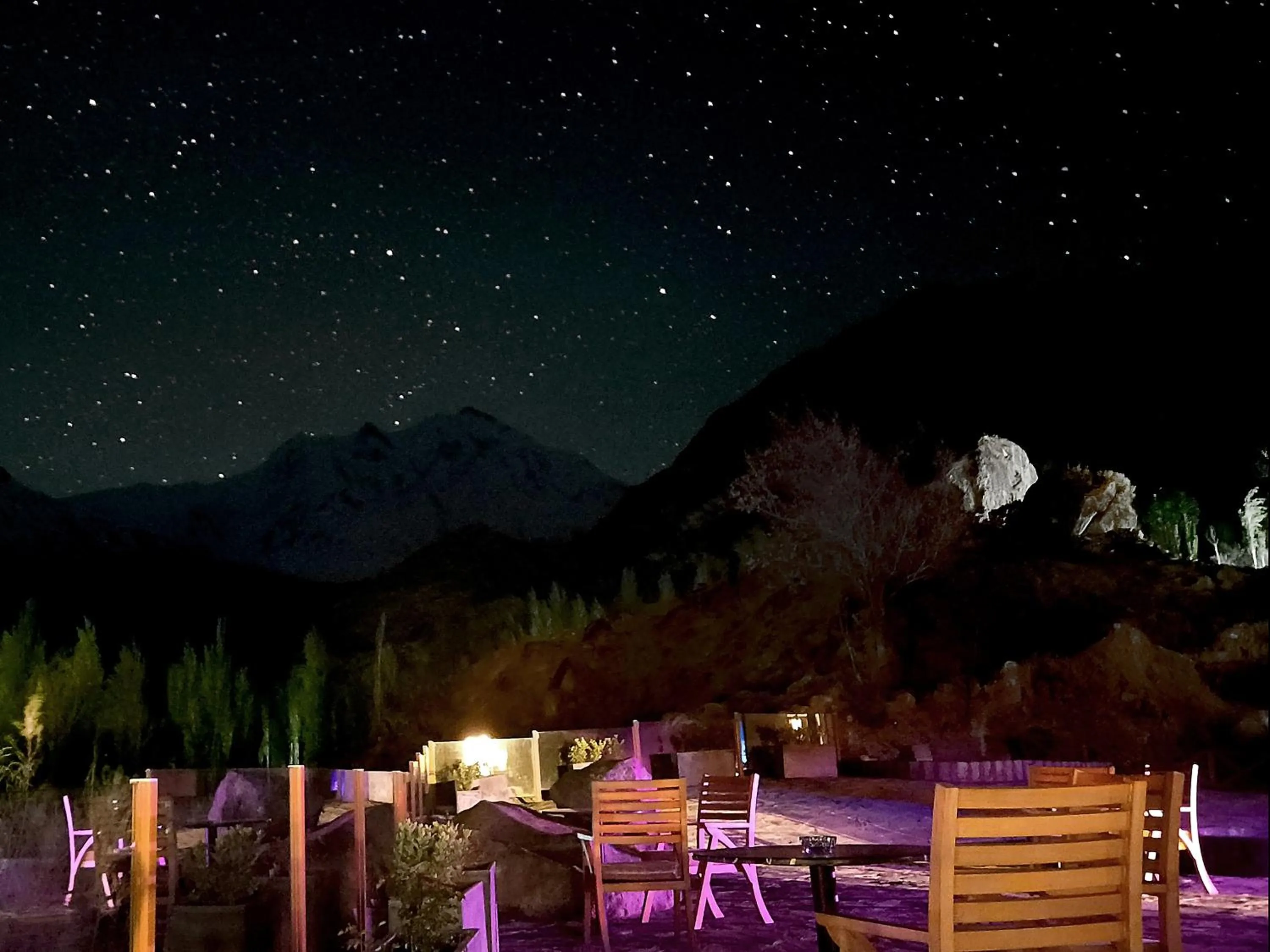 Restaurant/places to eat in Ambiance Resort Hunza