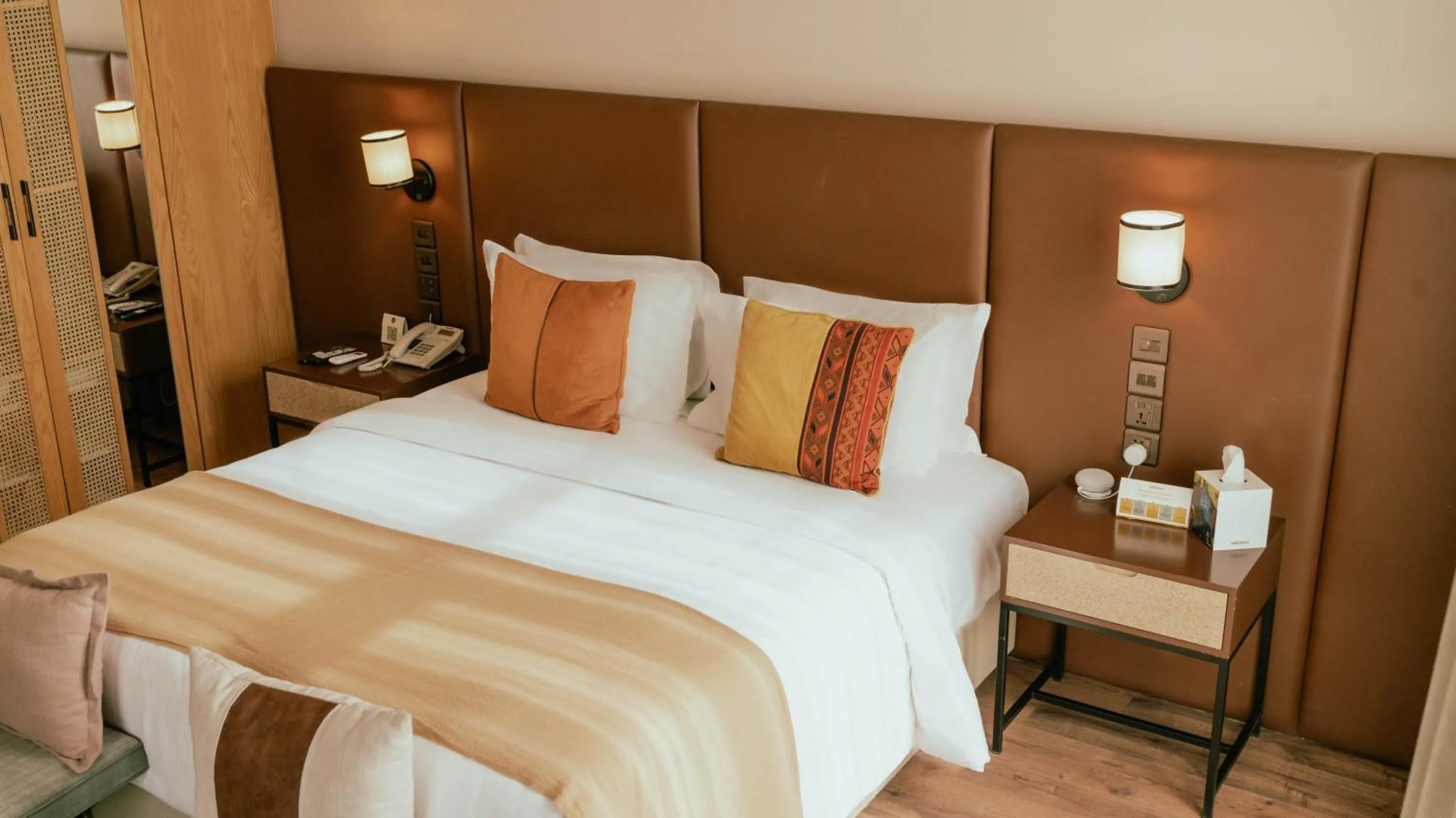 Bed in Ambiance Resort Hunza