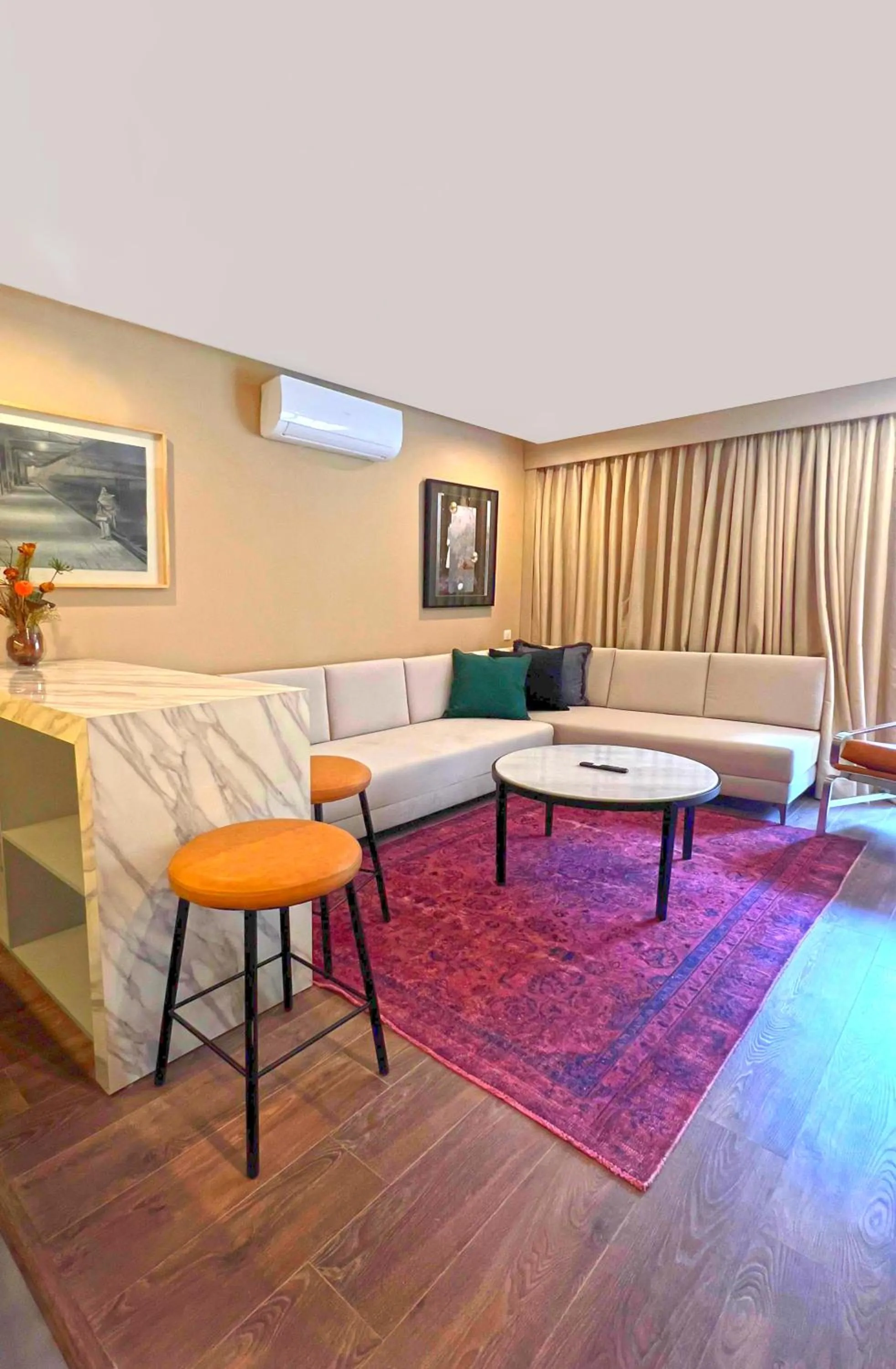 Seating area in Ambiance Resort Hunza