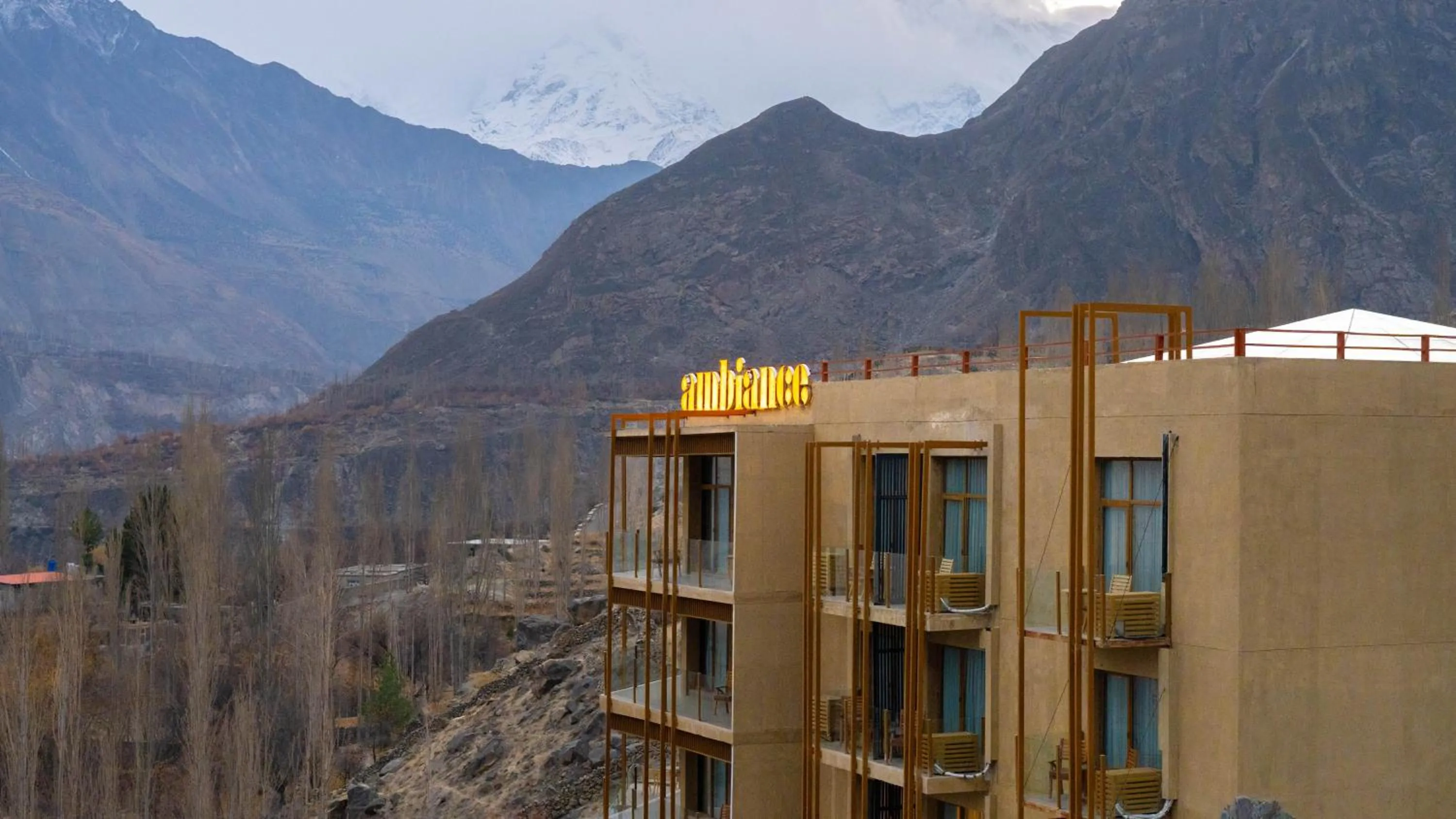 Property building in Ambiance Resort Hunza