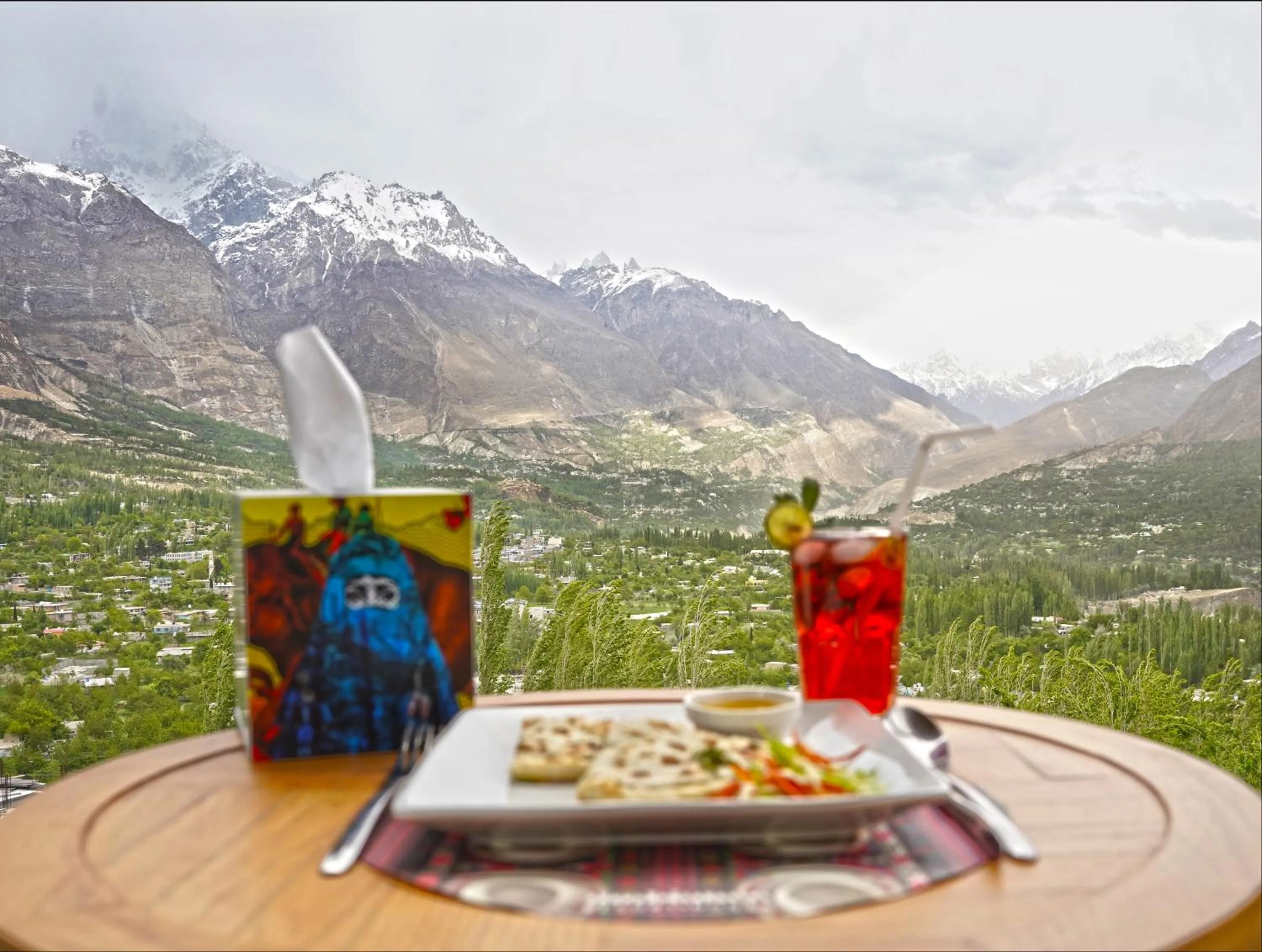 View (from property/room) in Ambiance Resort Hunza