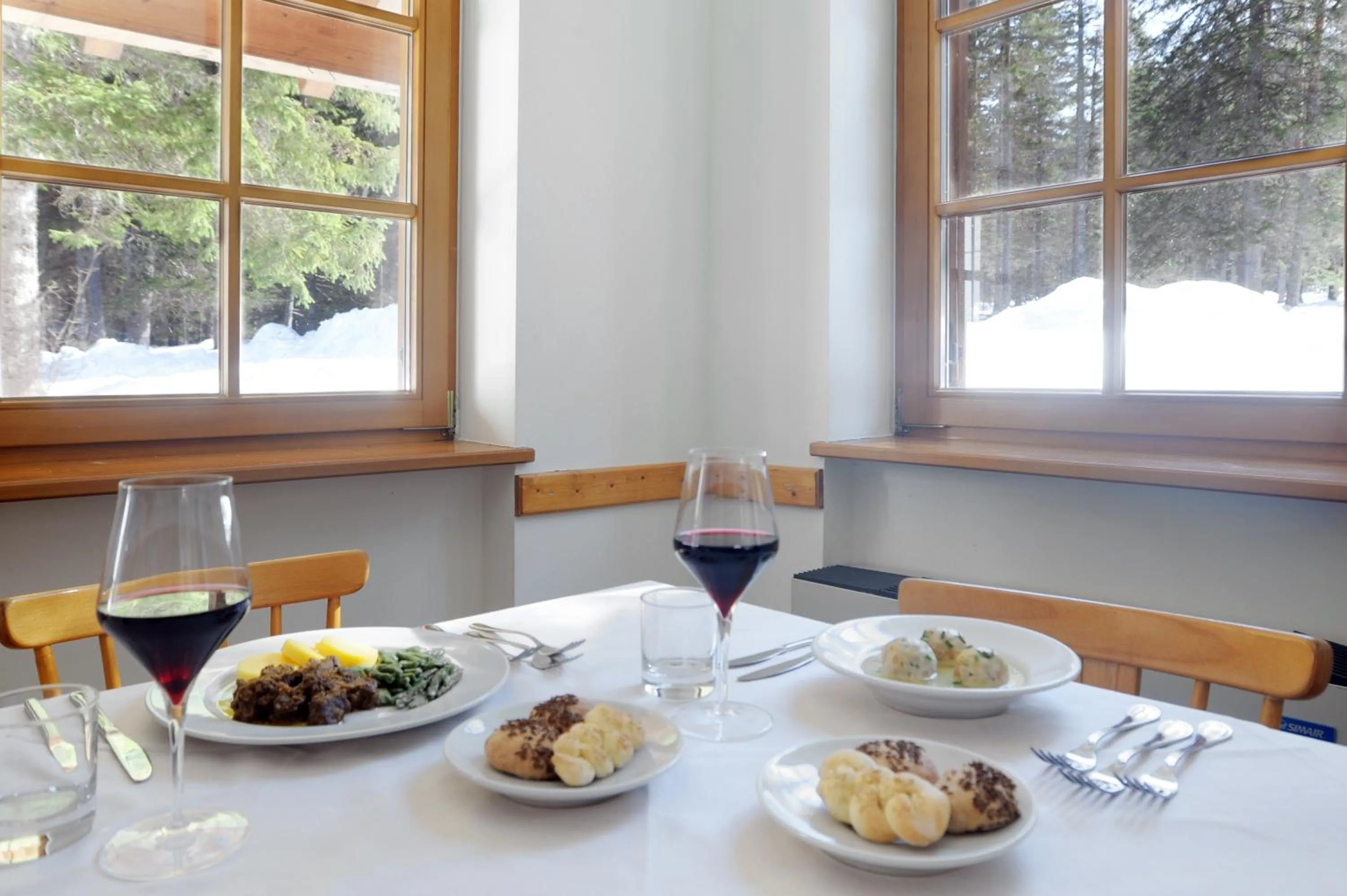 Restaurant/places to eat in Hotel Croda Rossa