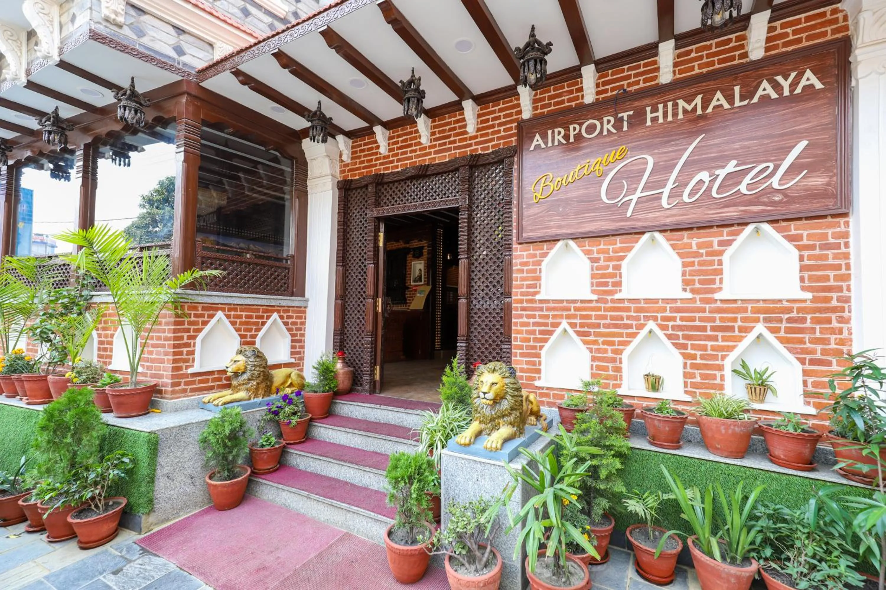 Property logo or sign in Airport Himalaya Boutique Hotel