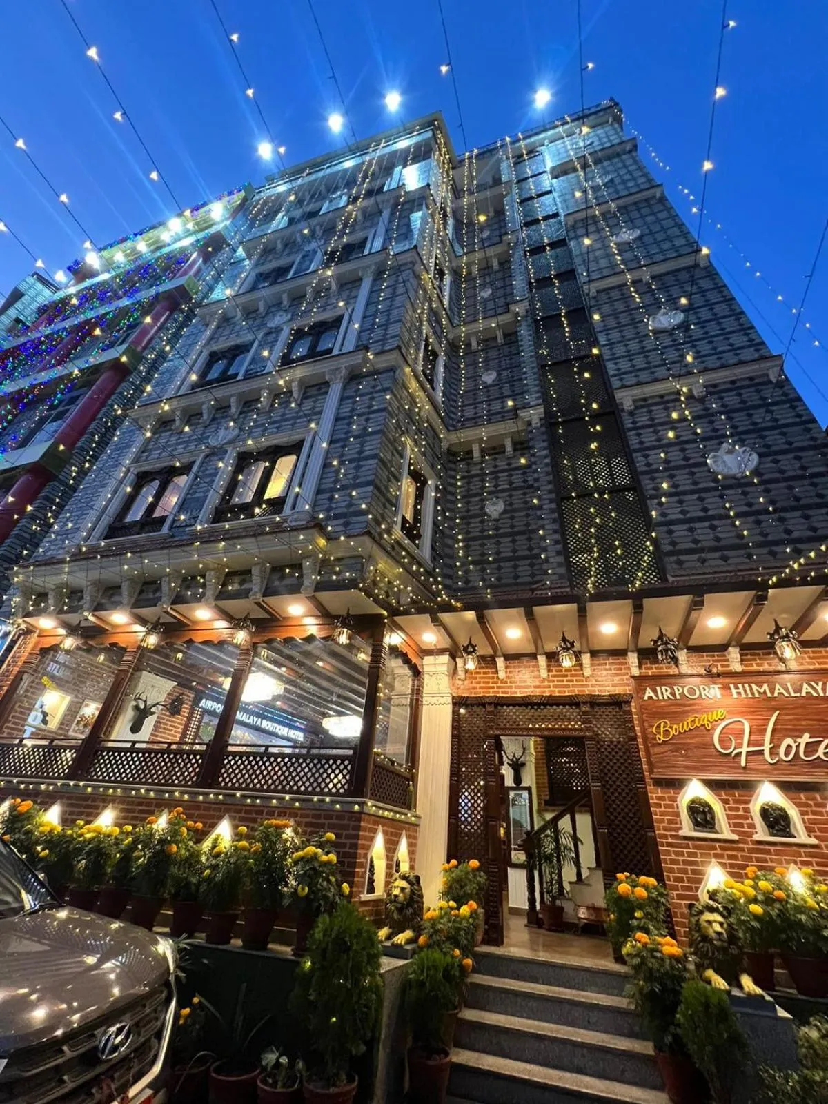Property building in Airport Himalaya Boutique Hotel