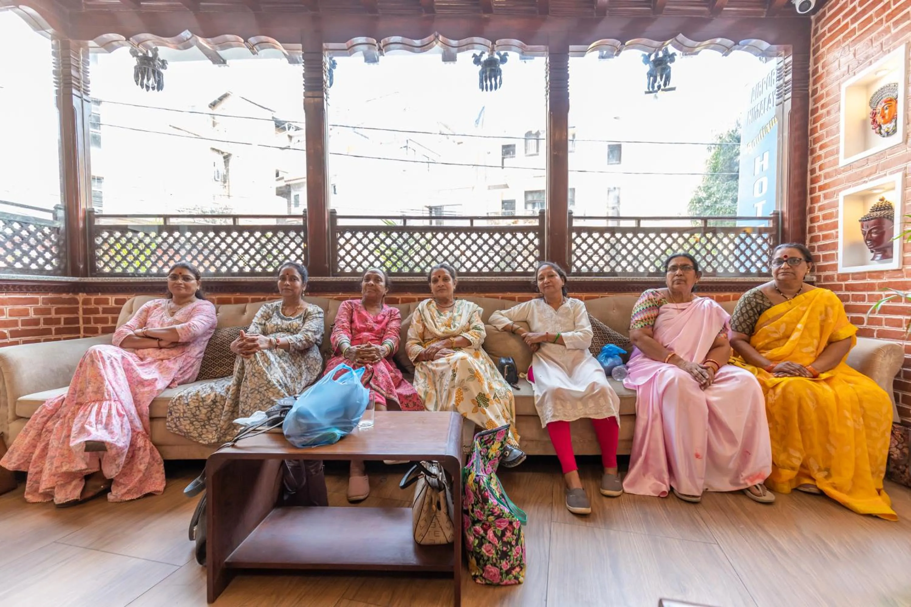 Lobby or reception in Airport Himalaya Boutique Hotel