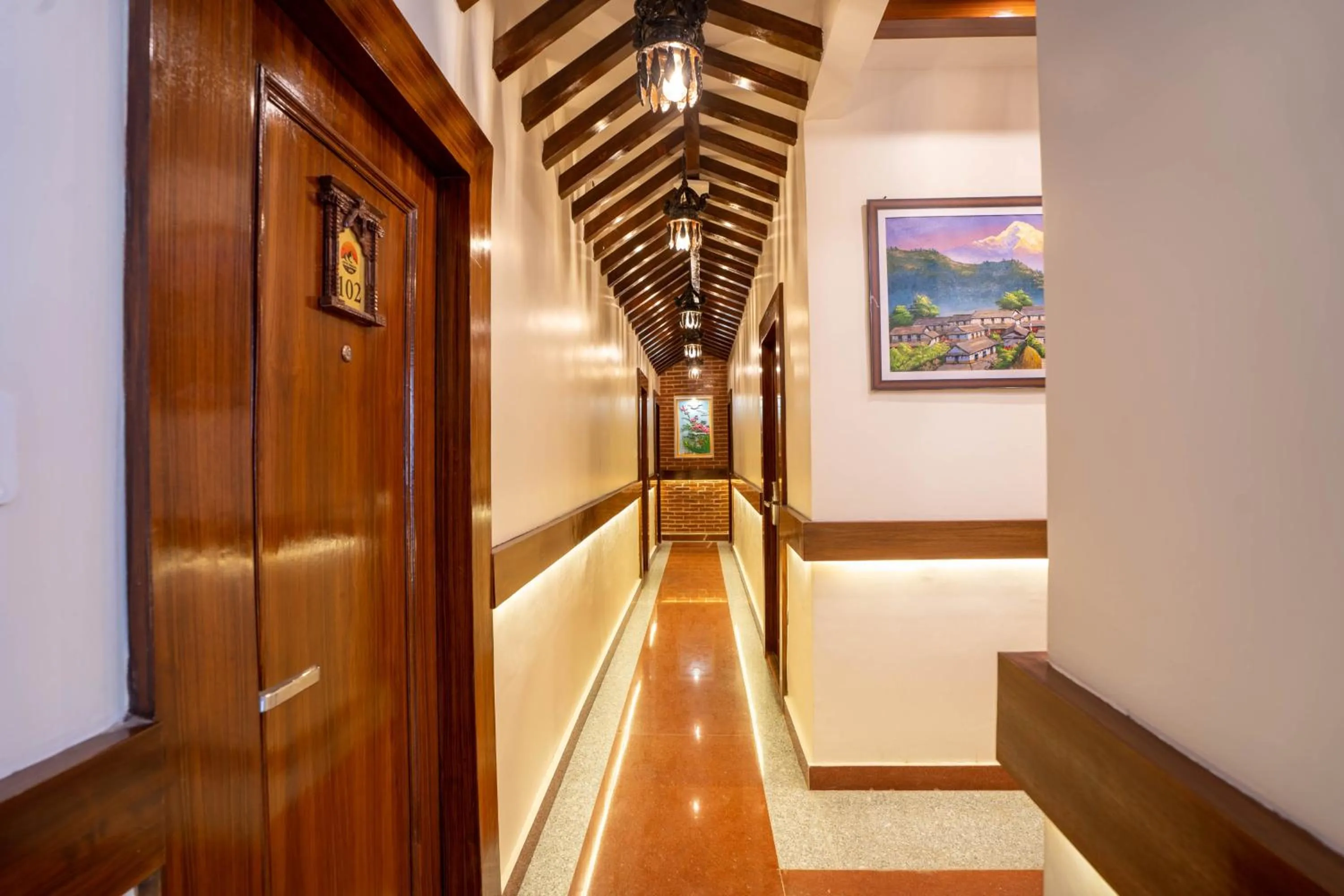 Property building in Airport Himalaya Boutique Hotel