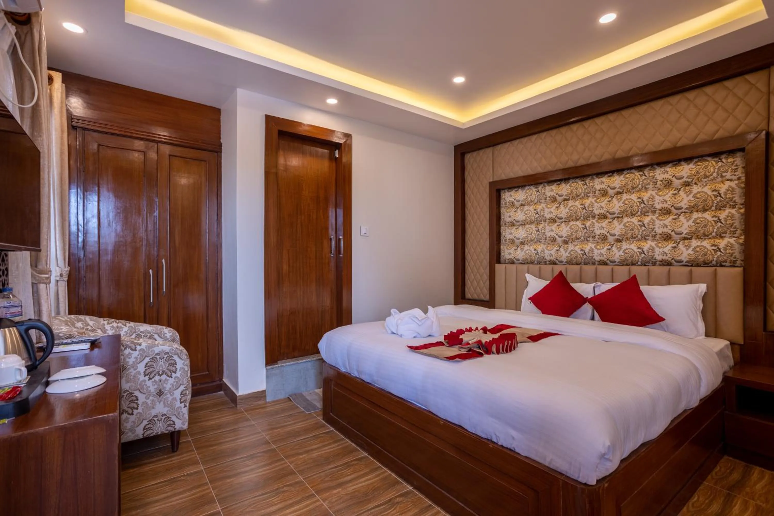 Bed in Airport Himalaya Boutique Hotel