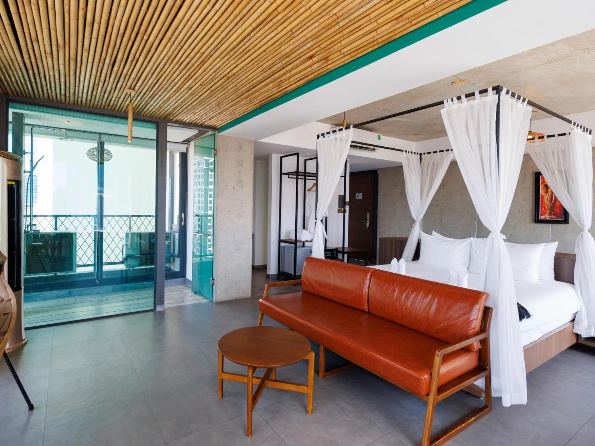 Photo of the whole room, Bed in CHECK inn Phnom Penh Royal Palace