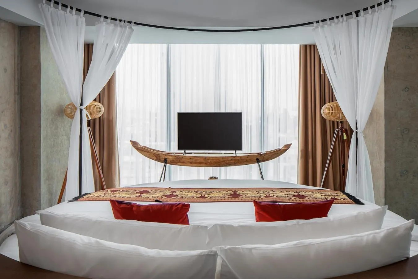 Photo of the whole room, Bed in CHECK inn Phnom Penh Royal Palace