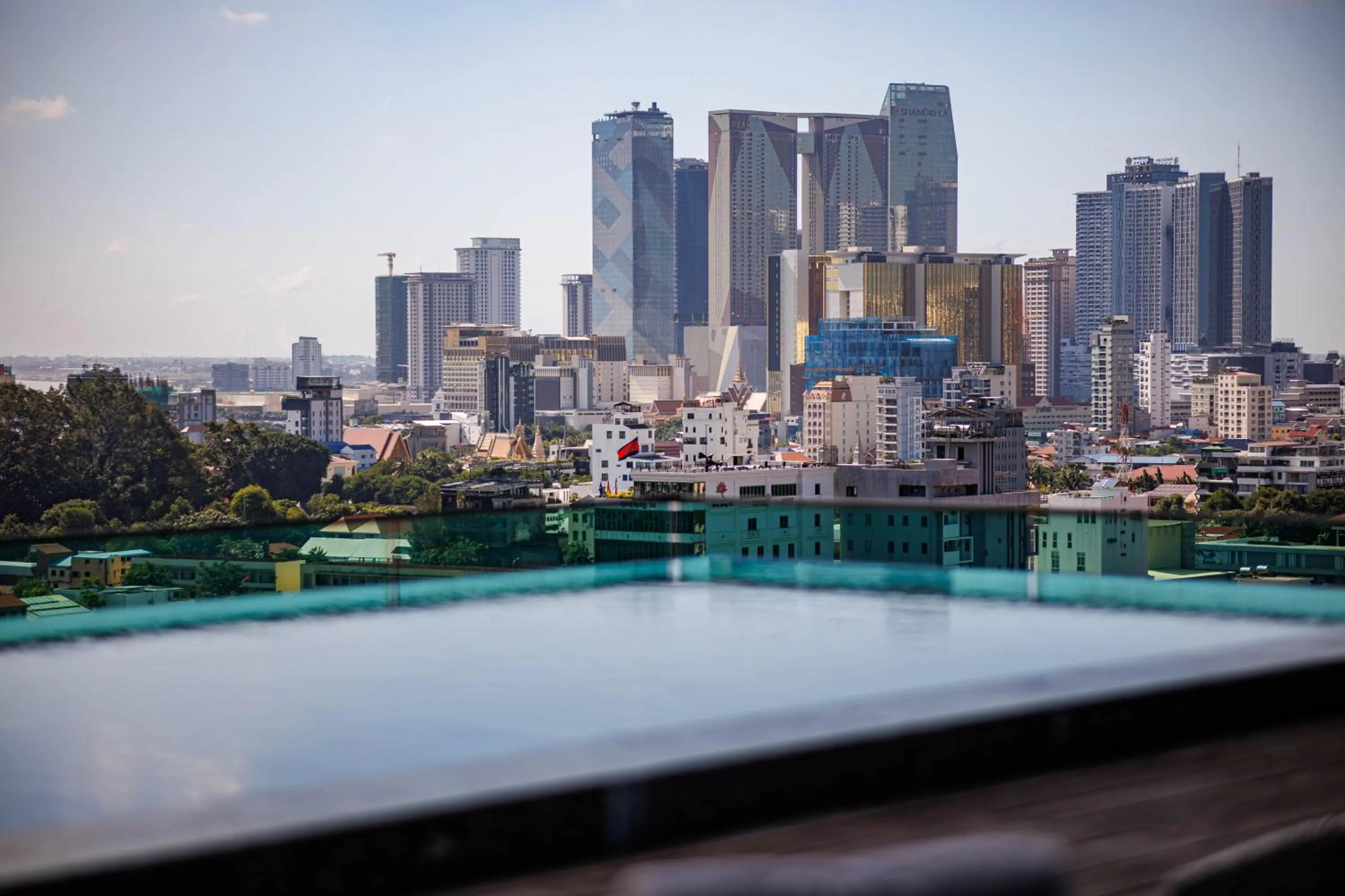 Pool view in CHECK inn Phnom Penh Royal Palace