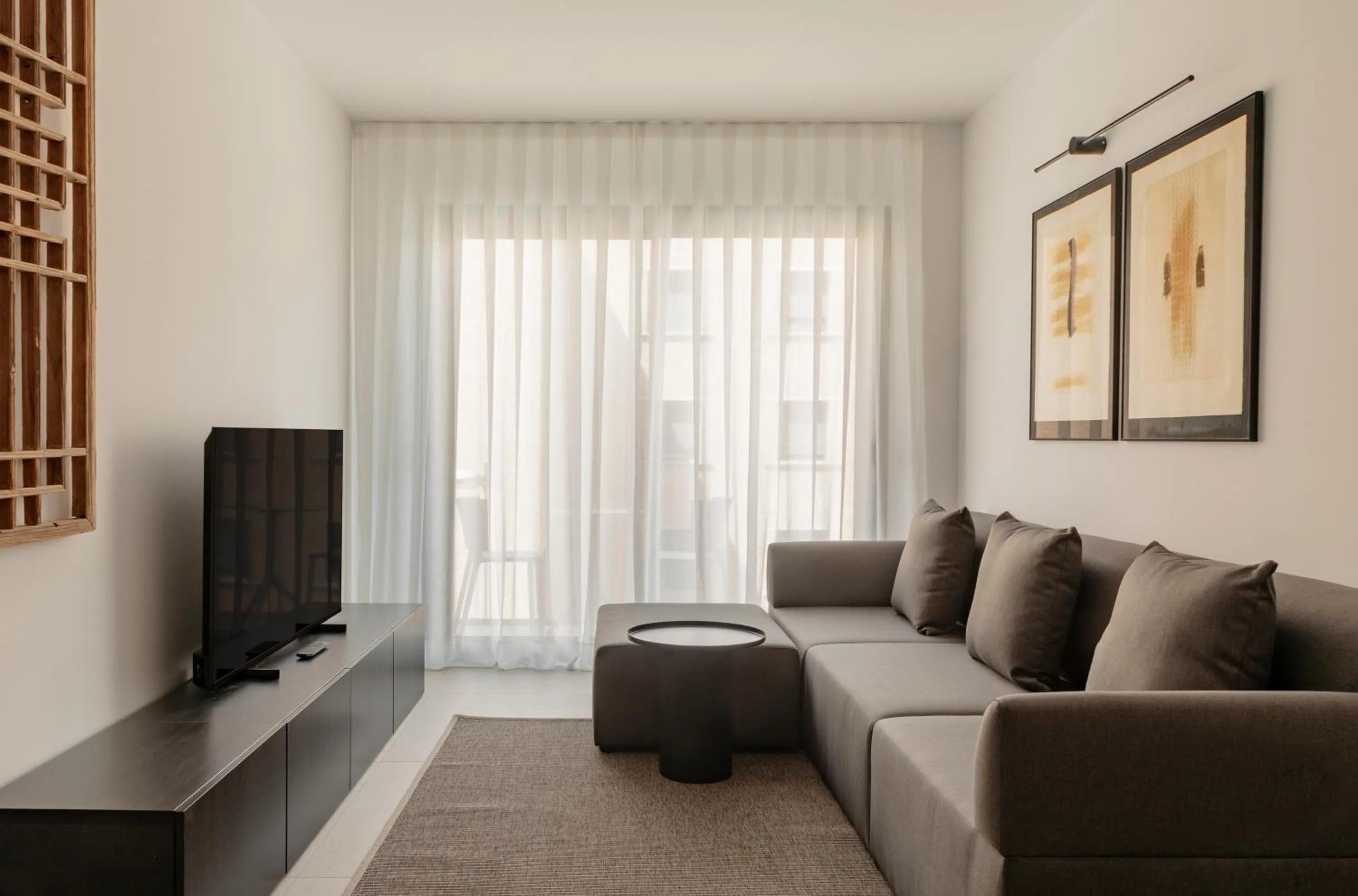 Living room in Europa Apartments